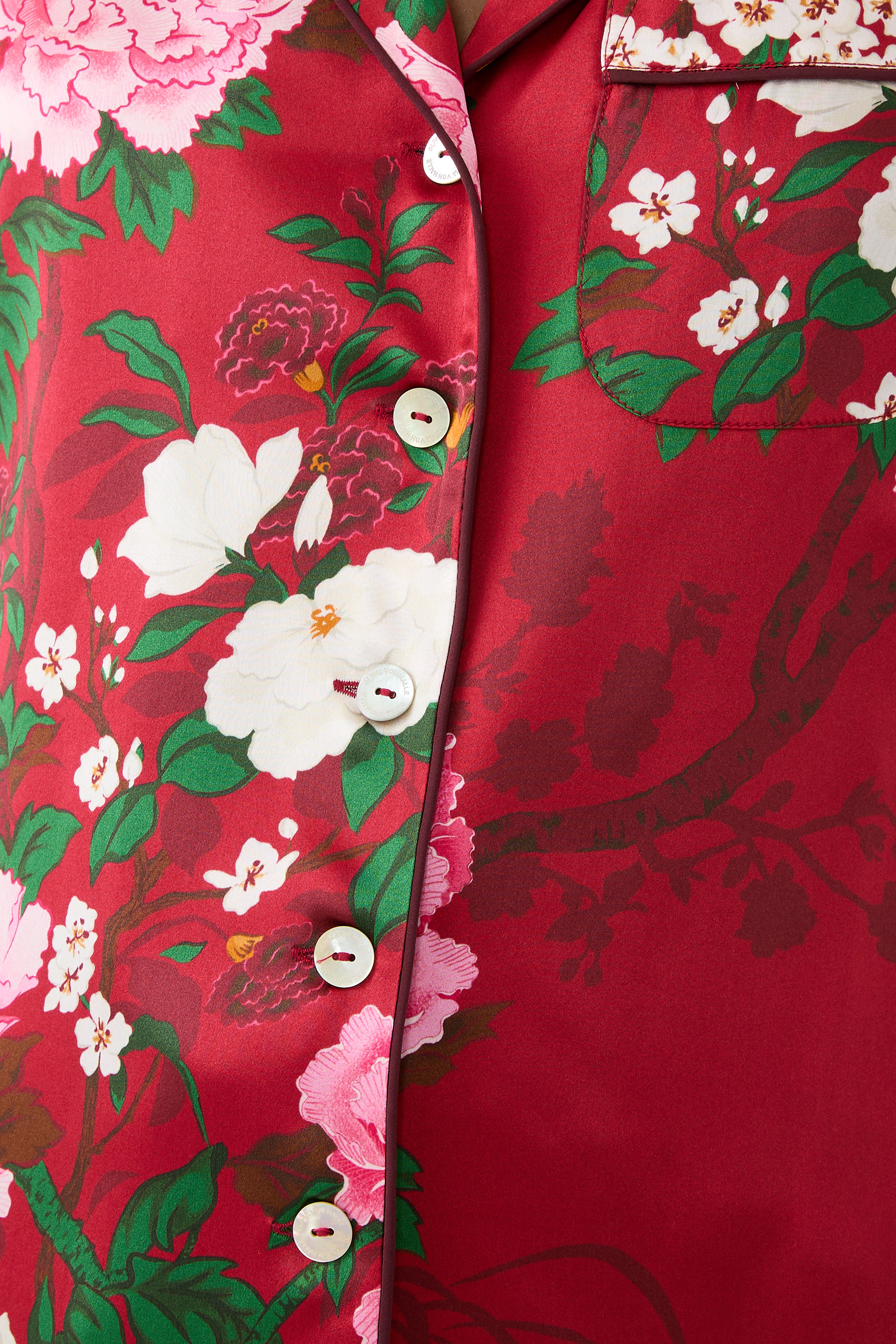 Lila Tardieu Floral Pajama Set