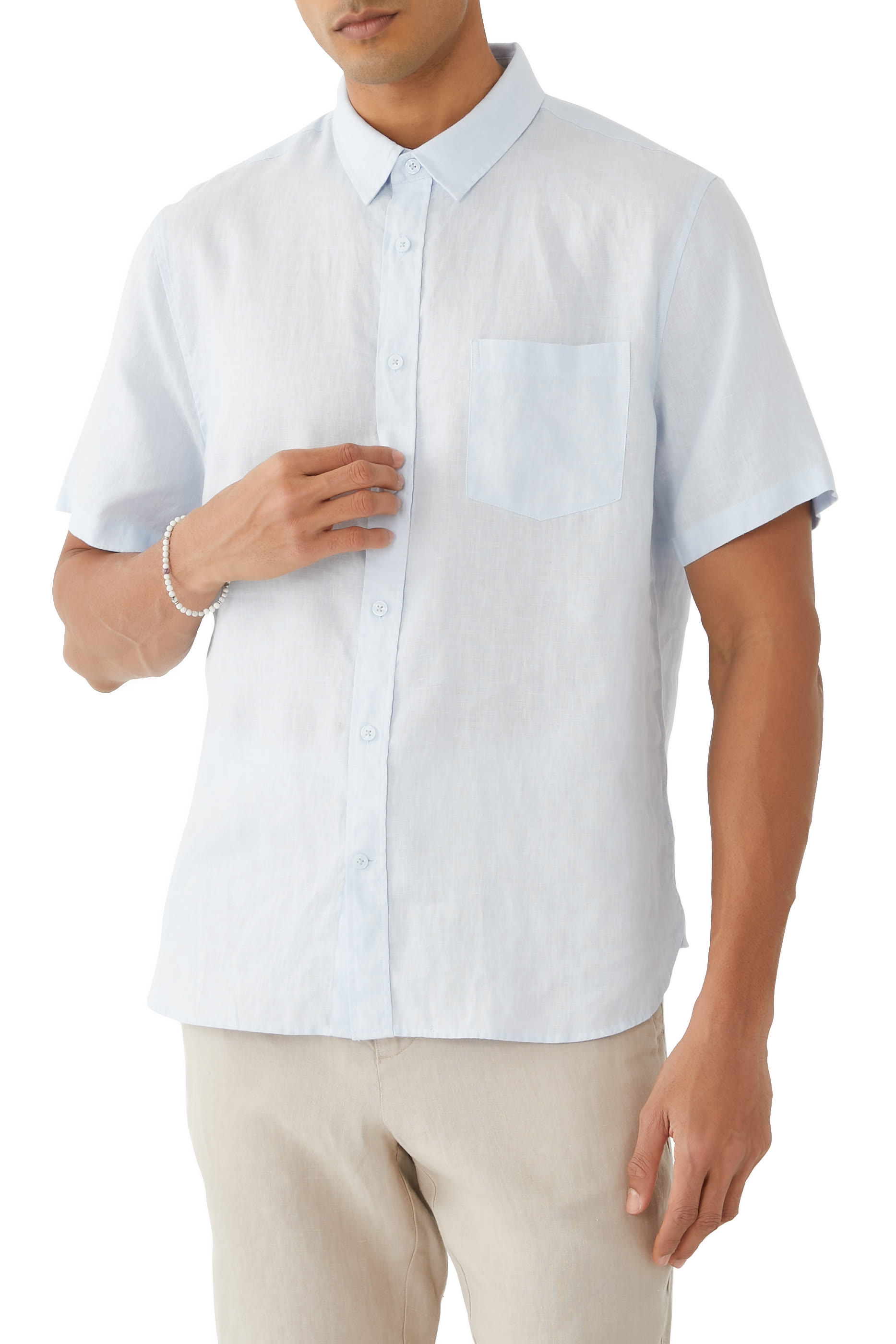 Linen Short Sleeves Shirt