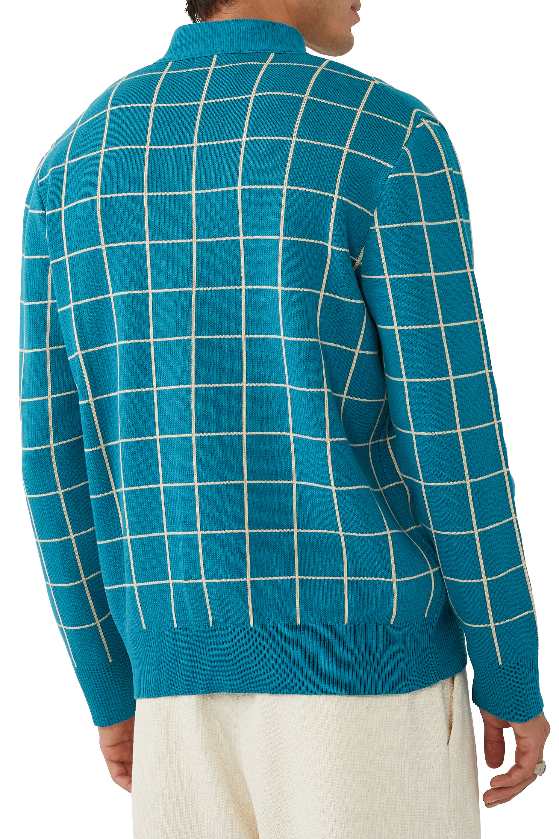 Cotton Jacquard Cardigan