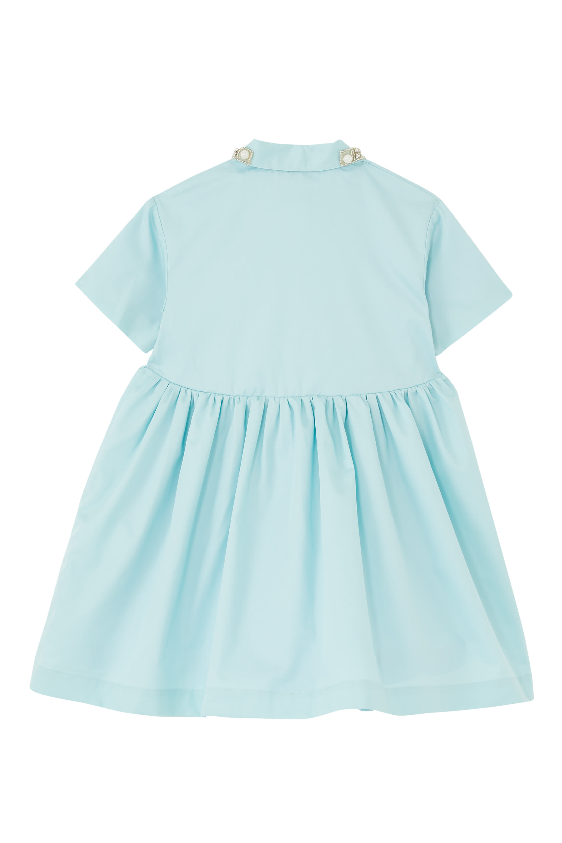 Kids Embellished Cotton Dress