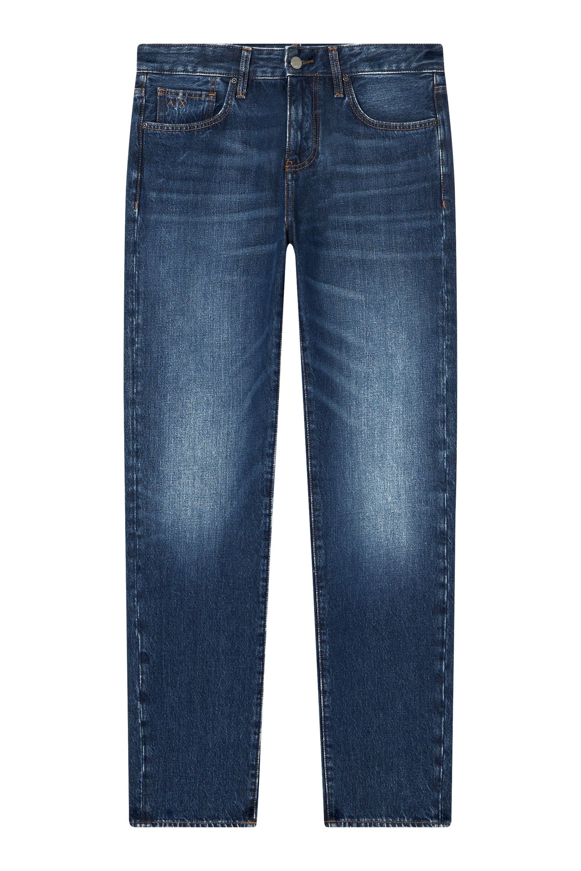 One Block Up Straight Denim Jeans