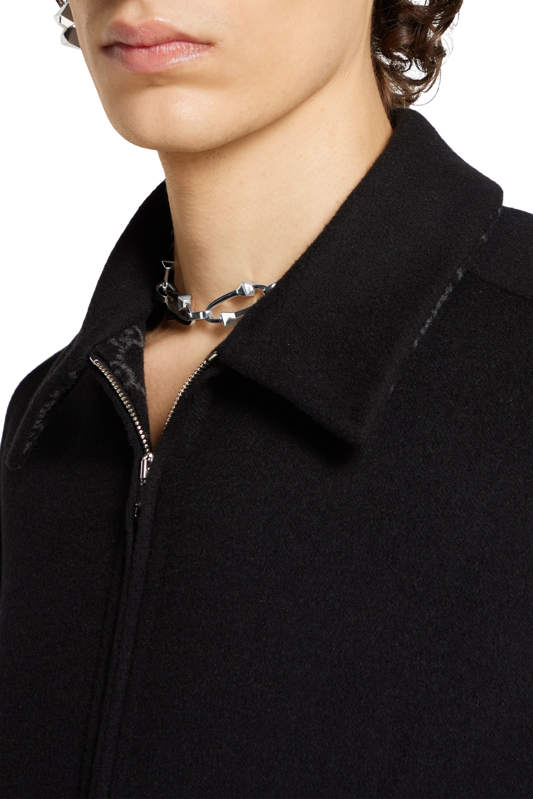 Wool Double Zip Jacket