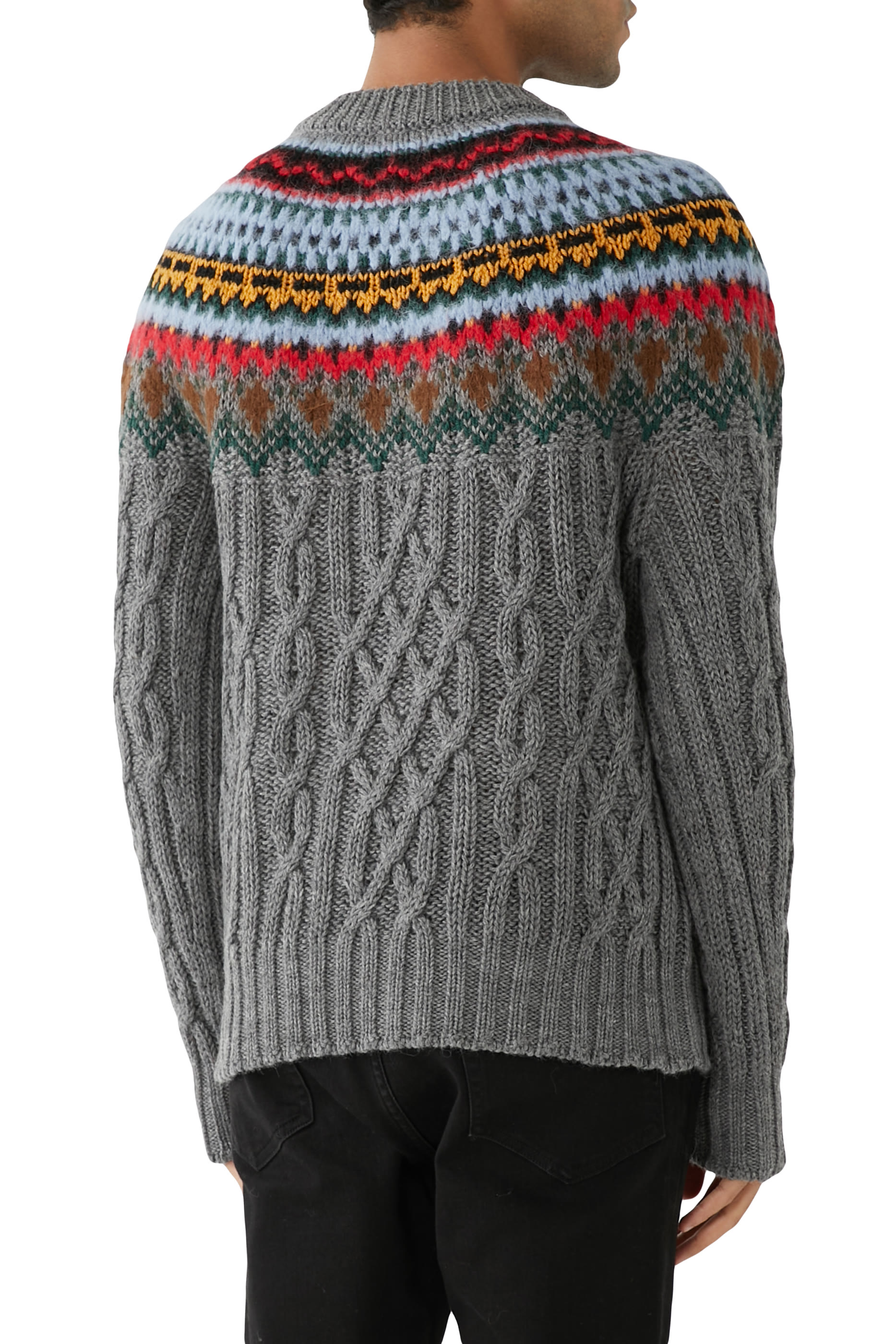 Fair Isle Virgin Wool Sweater