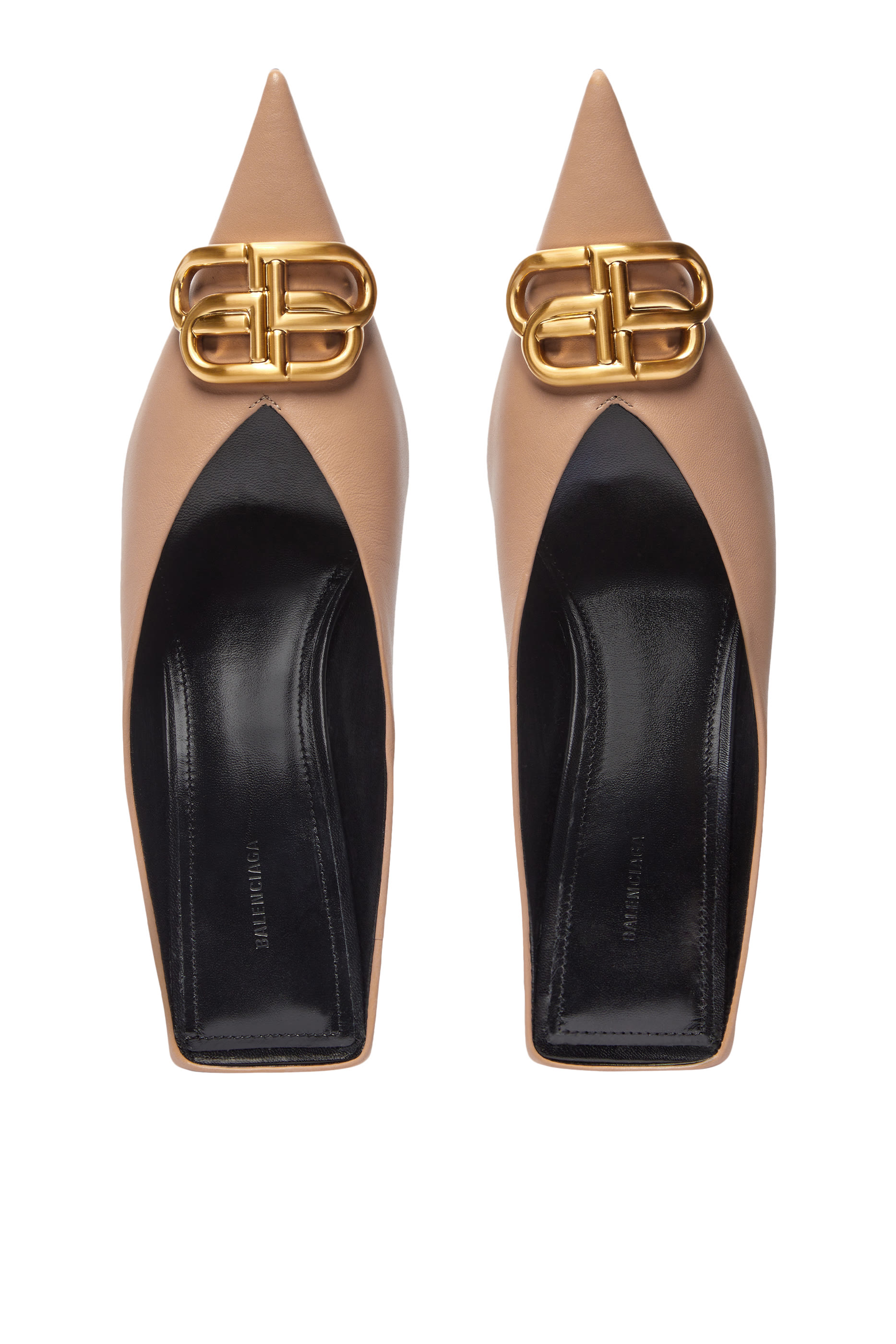 Square Knife BB 80 Leather Mules