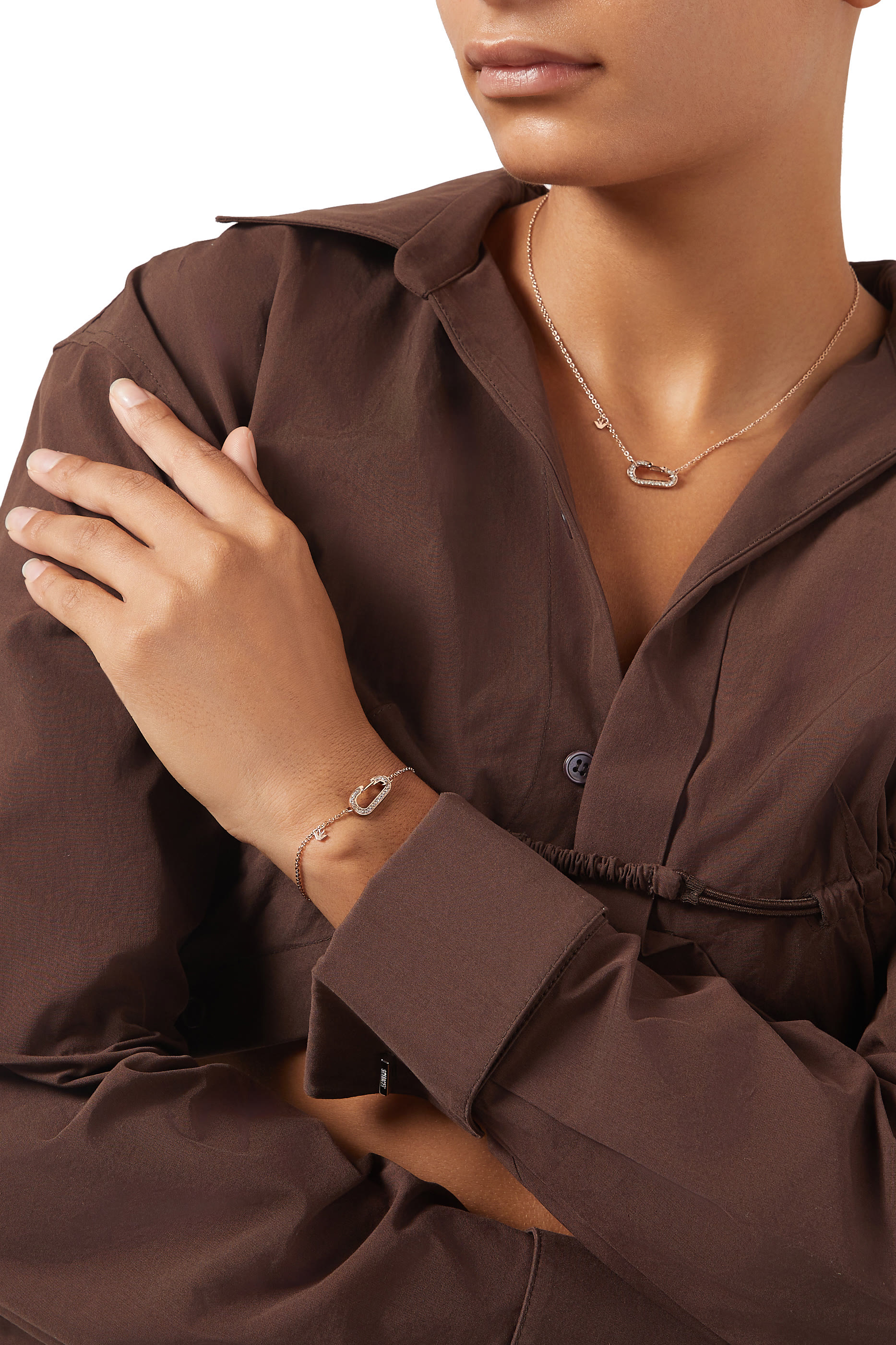 Sentimental Chain Necklace, Stainless Steel