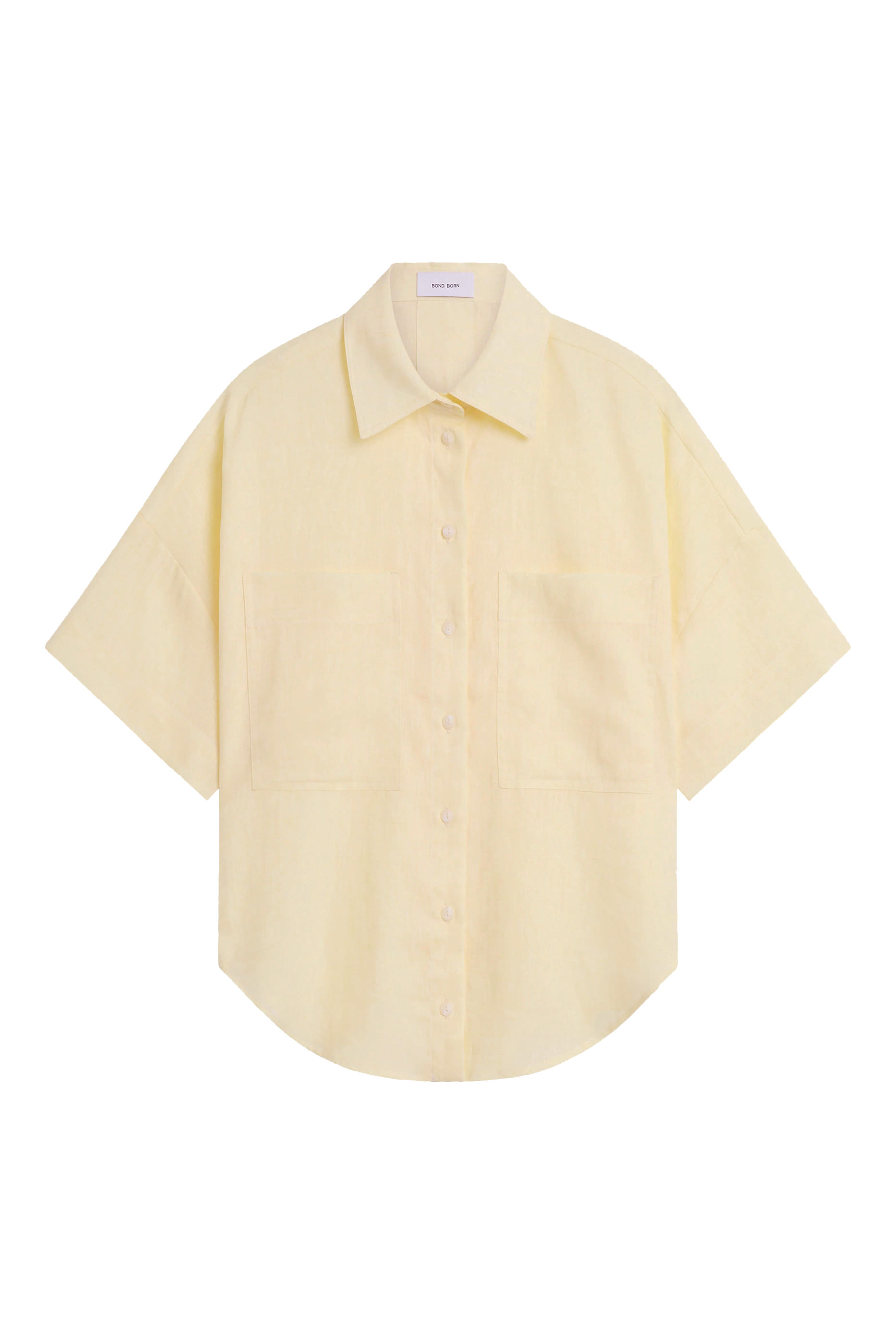 Leidon Short Sleeved Linen Shirt