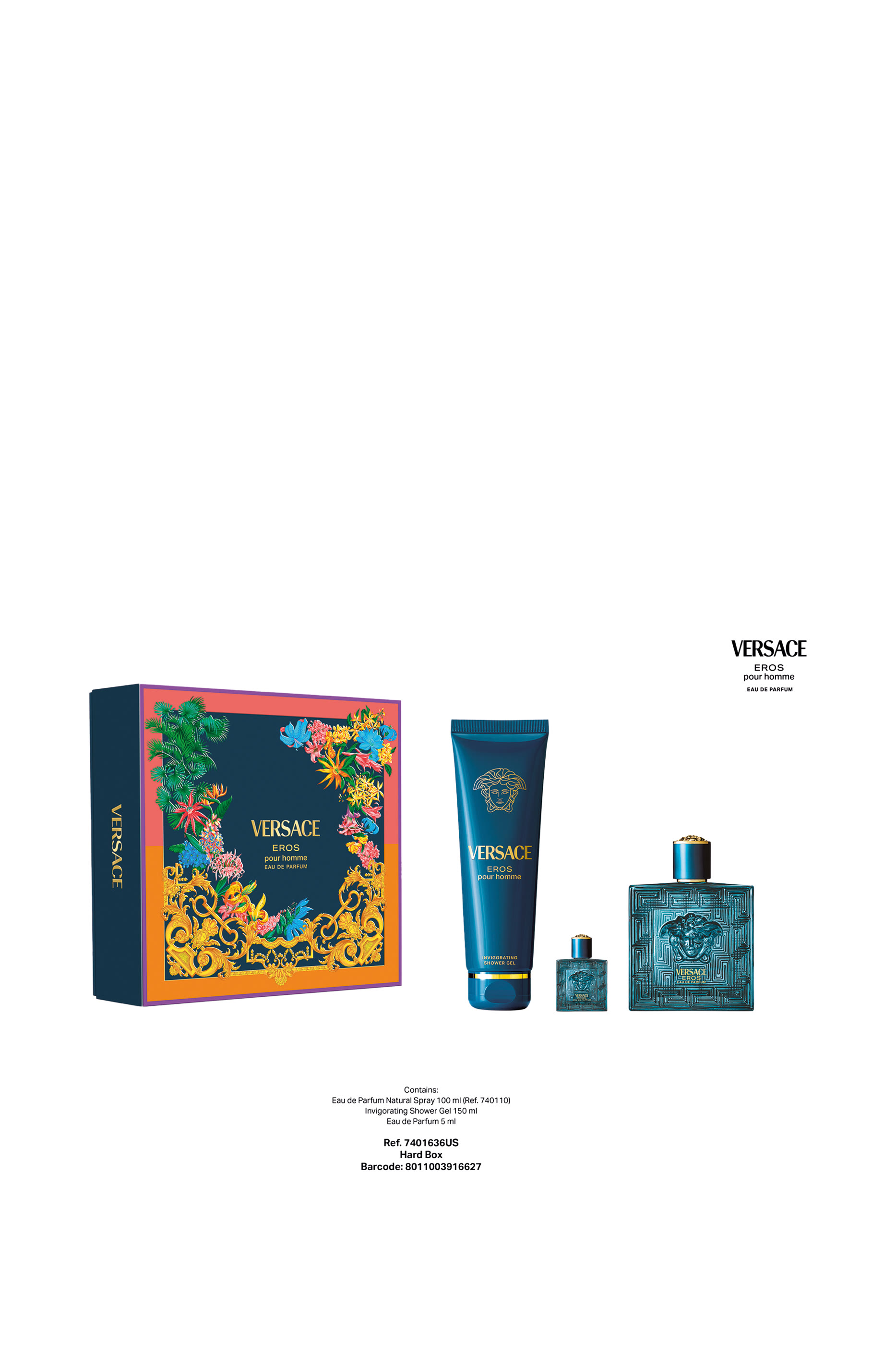 Eros Pour Homme Eau de Parfum Gift Set