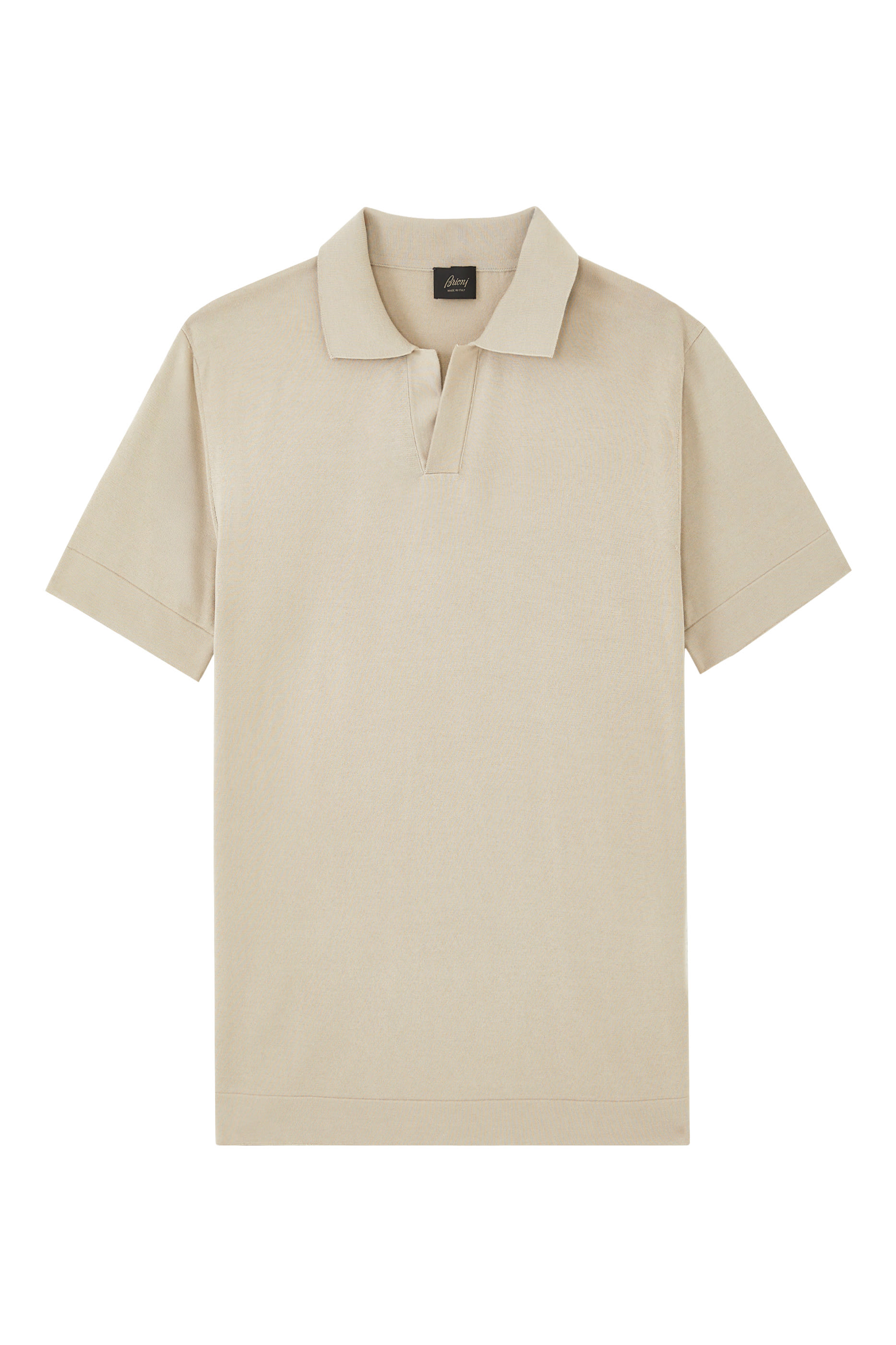 Cotton & Silk Polo Shirt