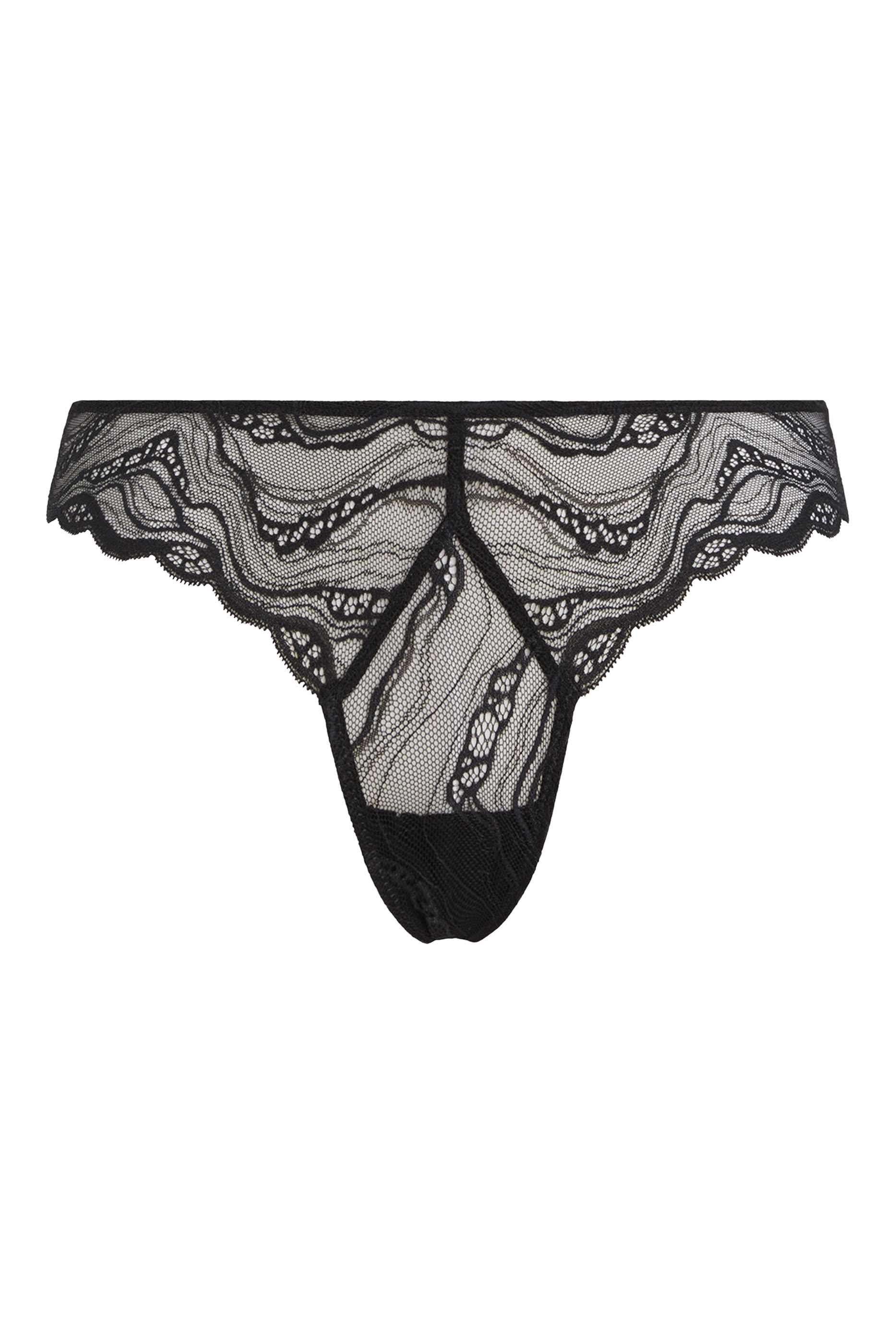 Sheer Lace Brazilian Briefs
