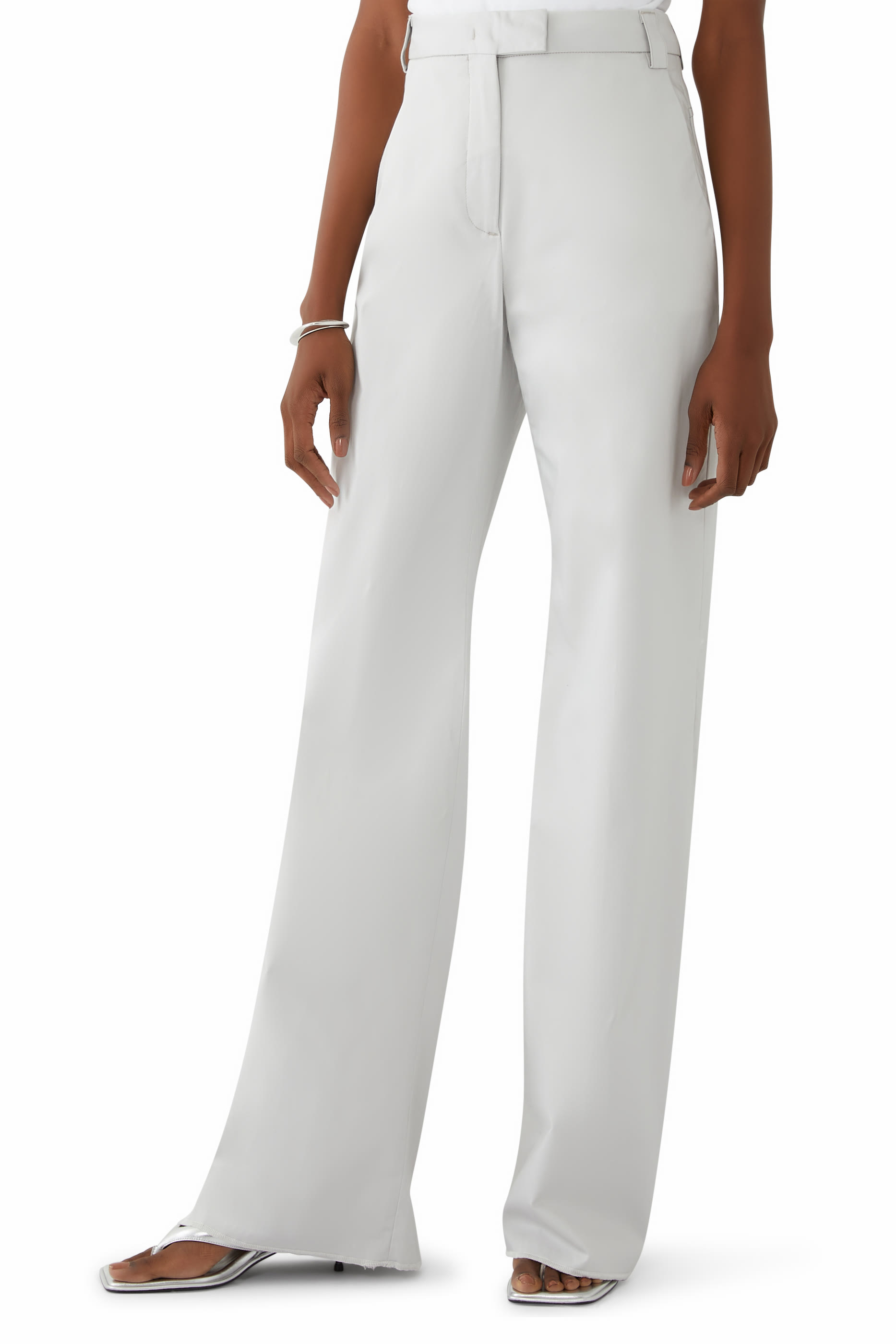  Alek Poplin Wide Leg Trousers