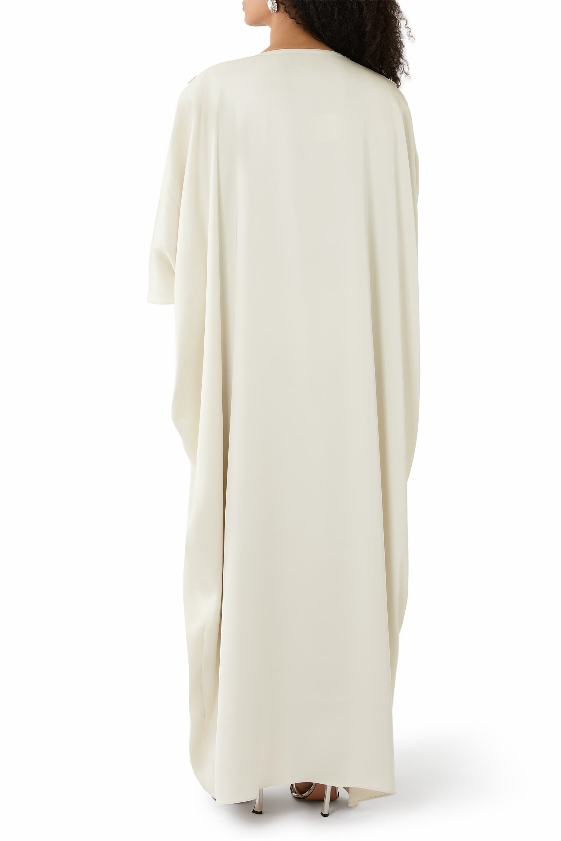 Embellished V-Neck Kaftan 