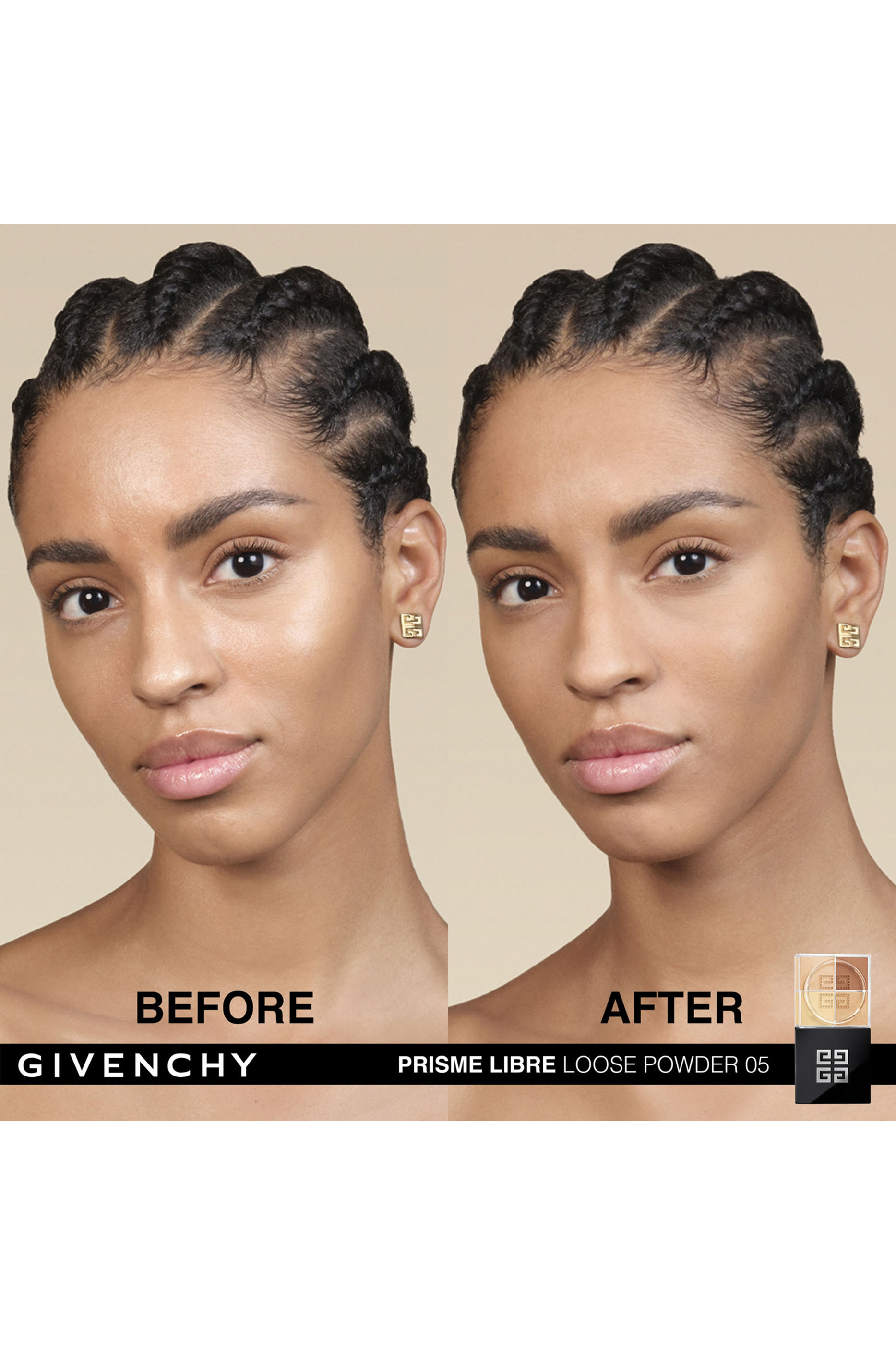 Prisme Libre Loose Powder, 4-color Loose Setting and Finishing Powder&nbsp;