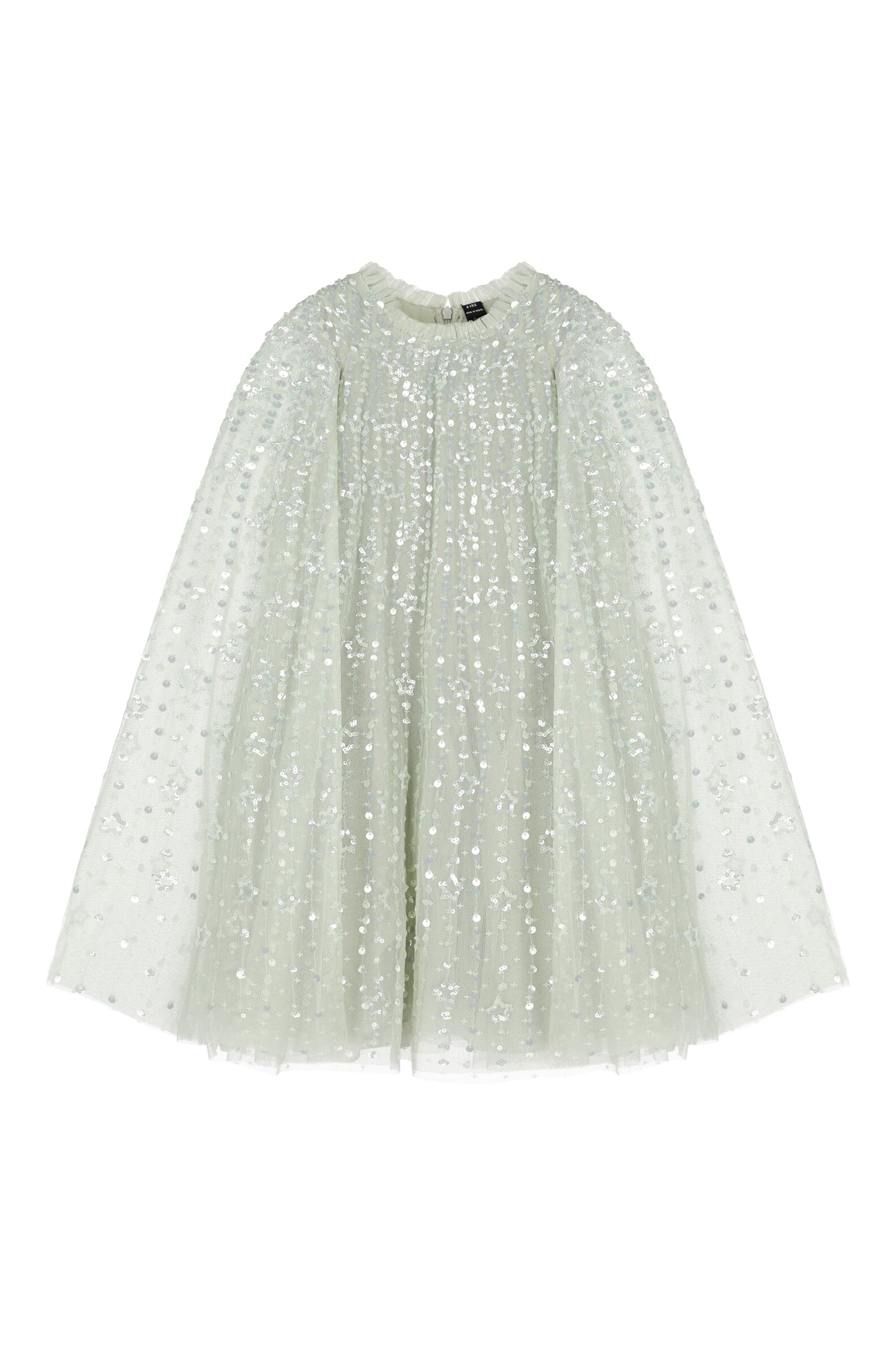 Kids Falling Stars Cape Dress