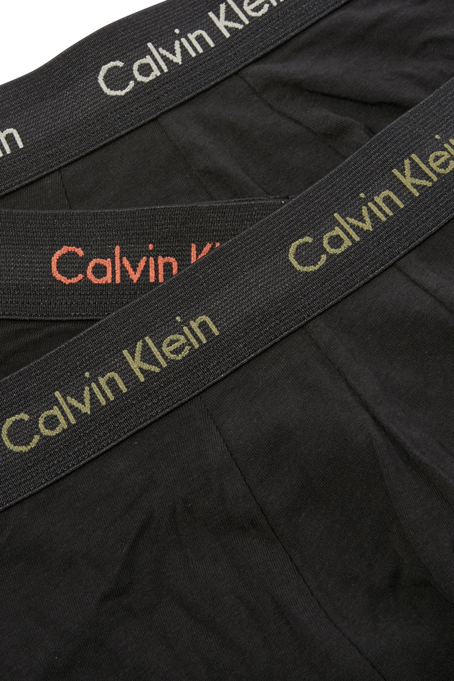 Low-Rise Stretch Cotton Trunks, Set of 3