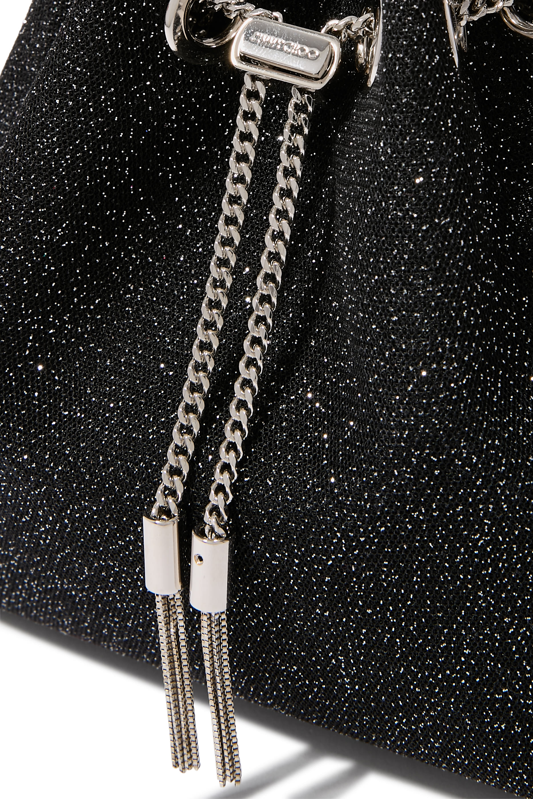 Bon Bon Glitter Mesh Handbag