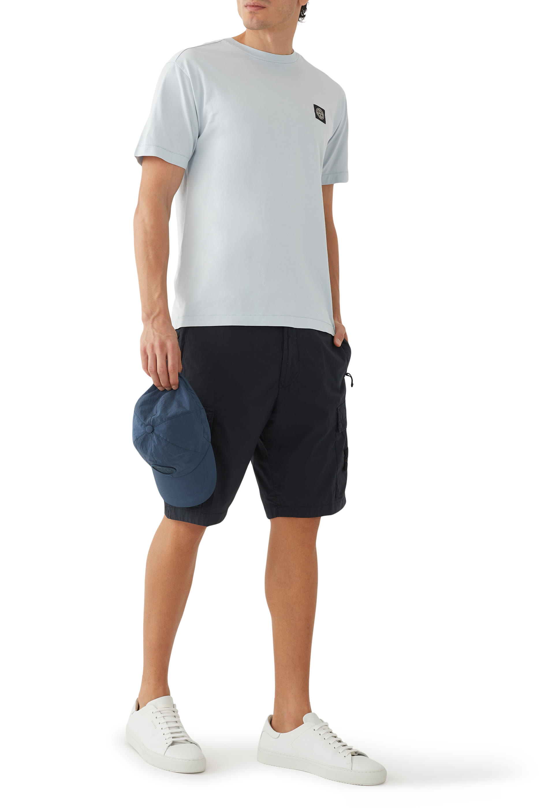 Cotton-Blend Bermuda Shorts