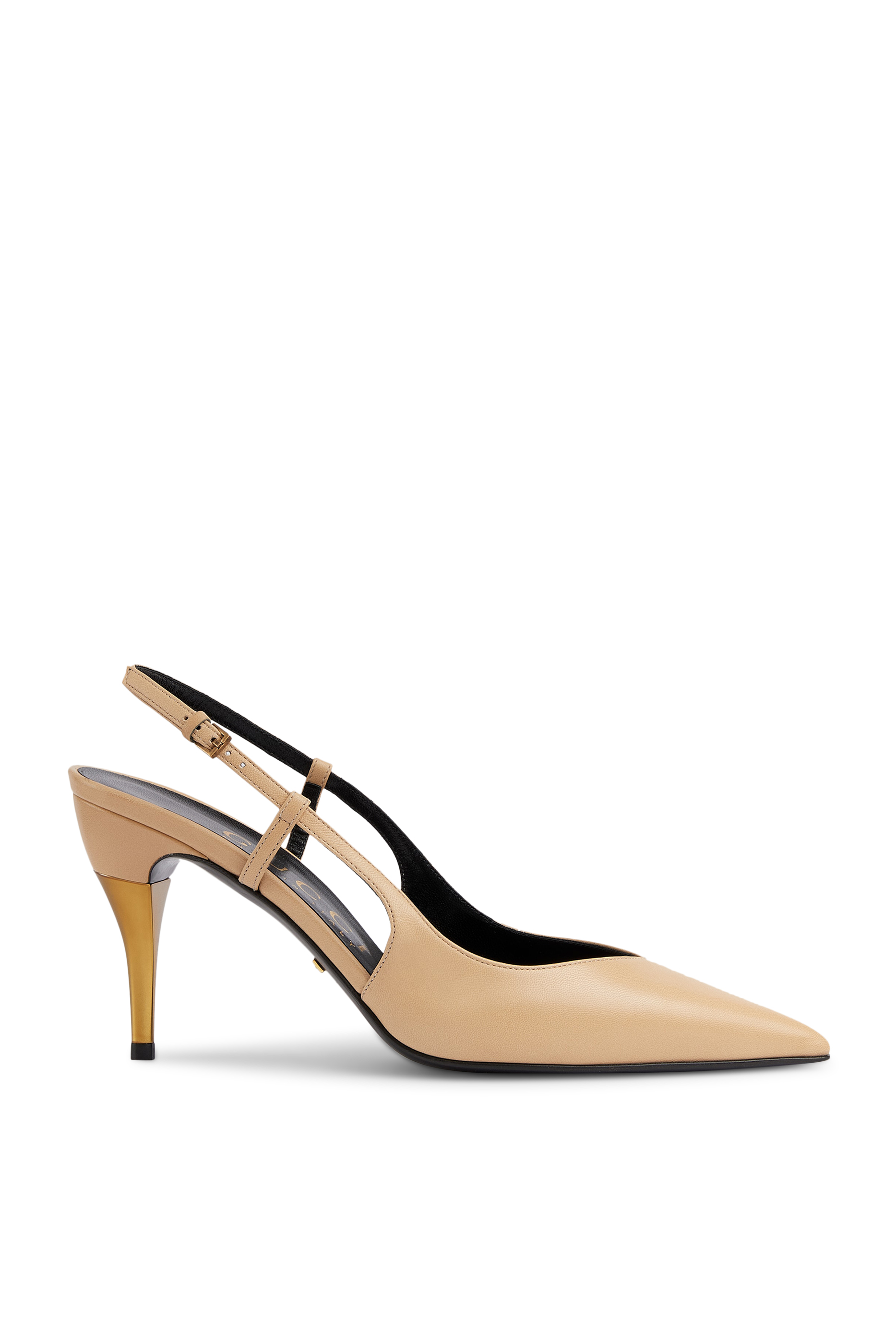 Buy Gucci Priscilla 85 Slingback Pumps for Womens | Bloomingdale's Kuwait
