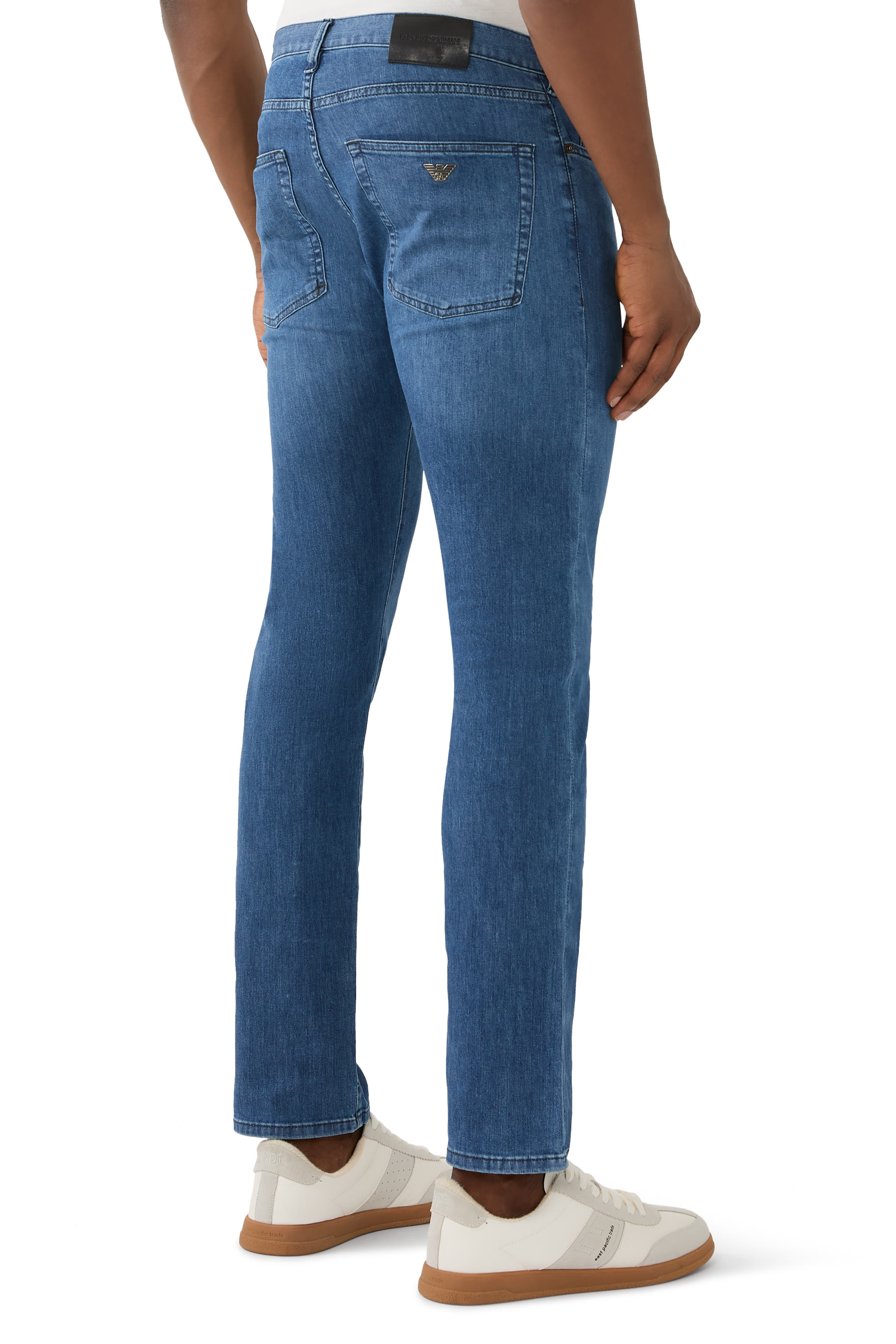 Straight Denim Pants