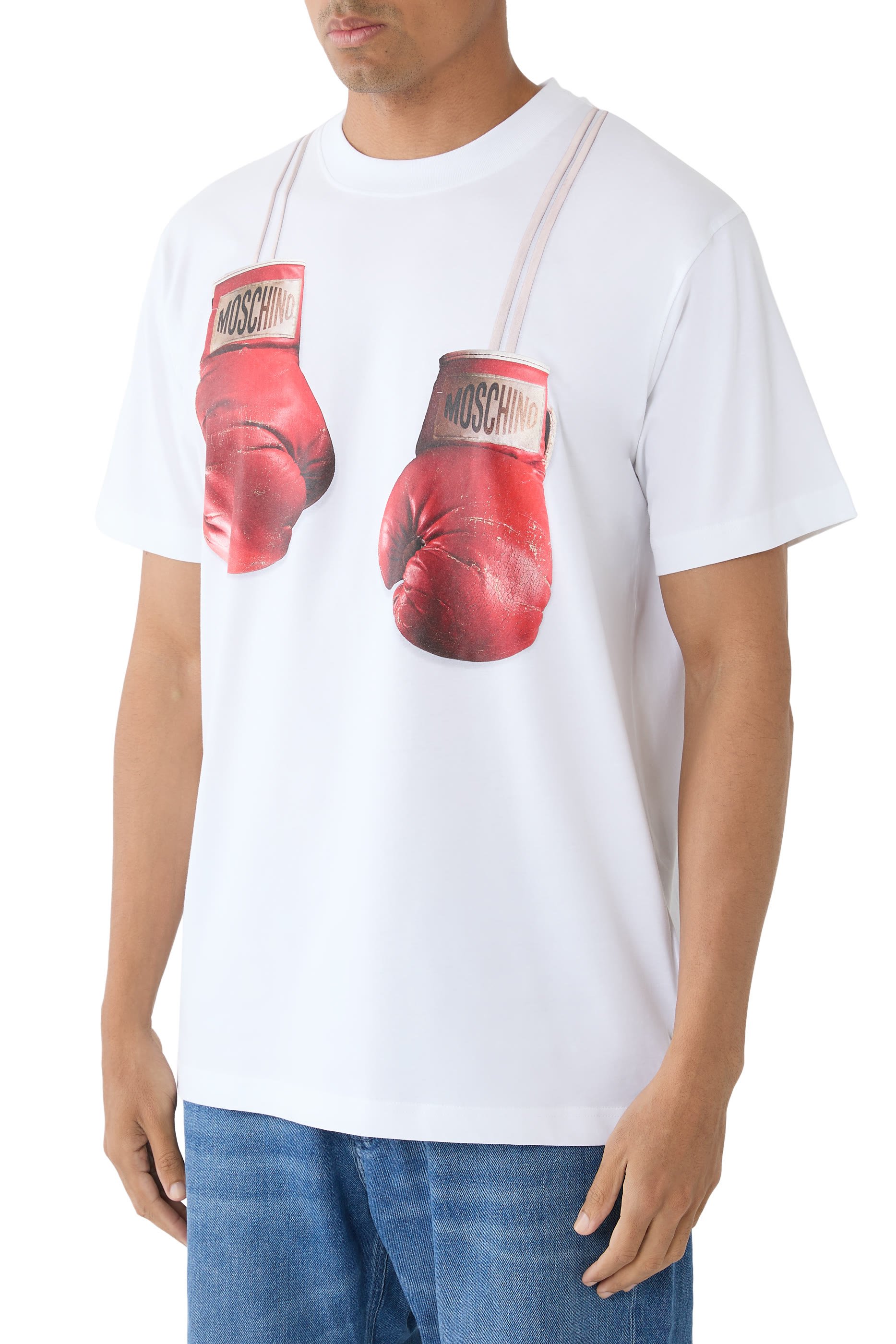  Boxing Gloves Printed T‑Shirt 