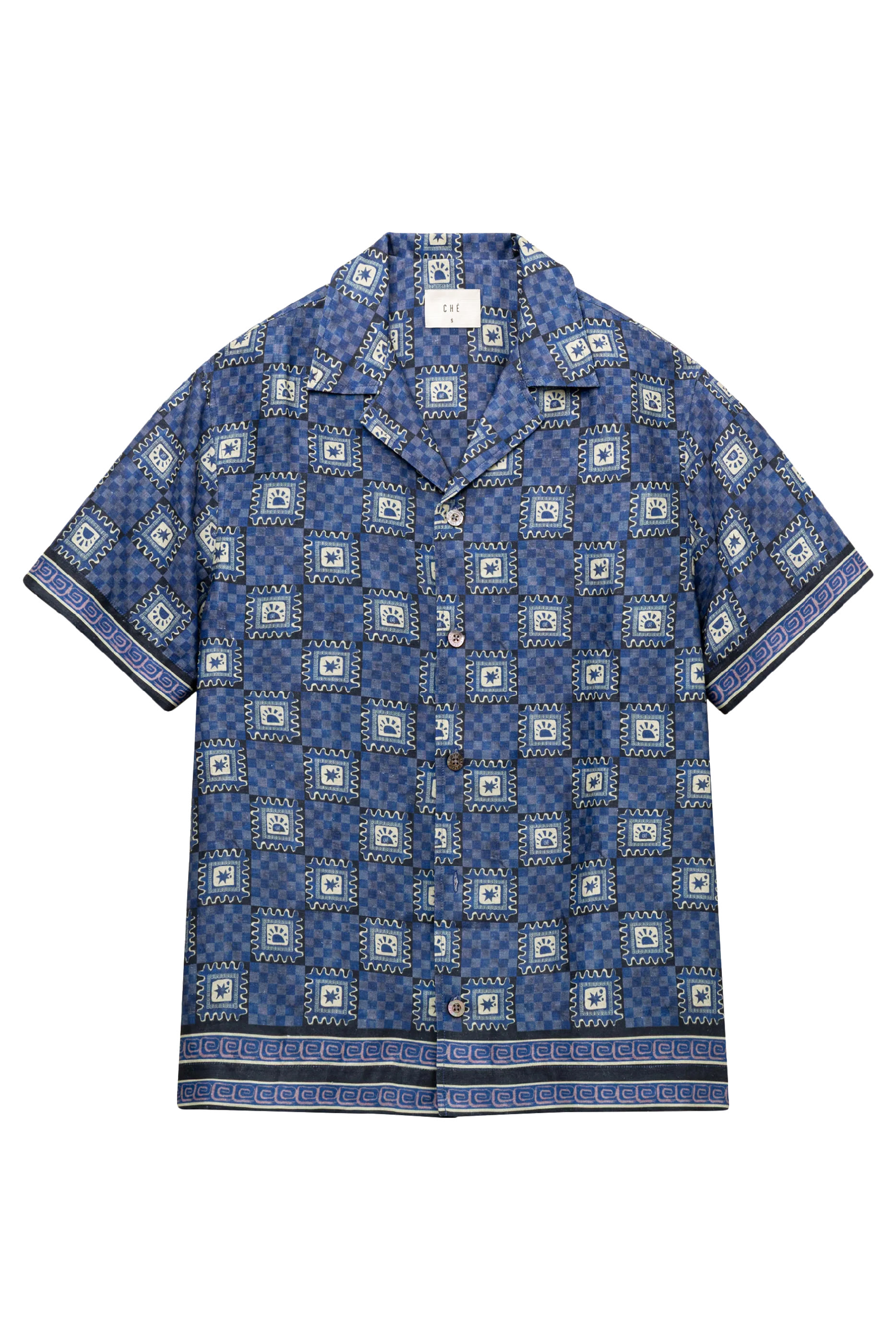 Telha Print Linen Shirt