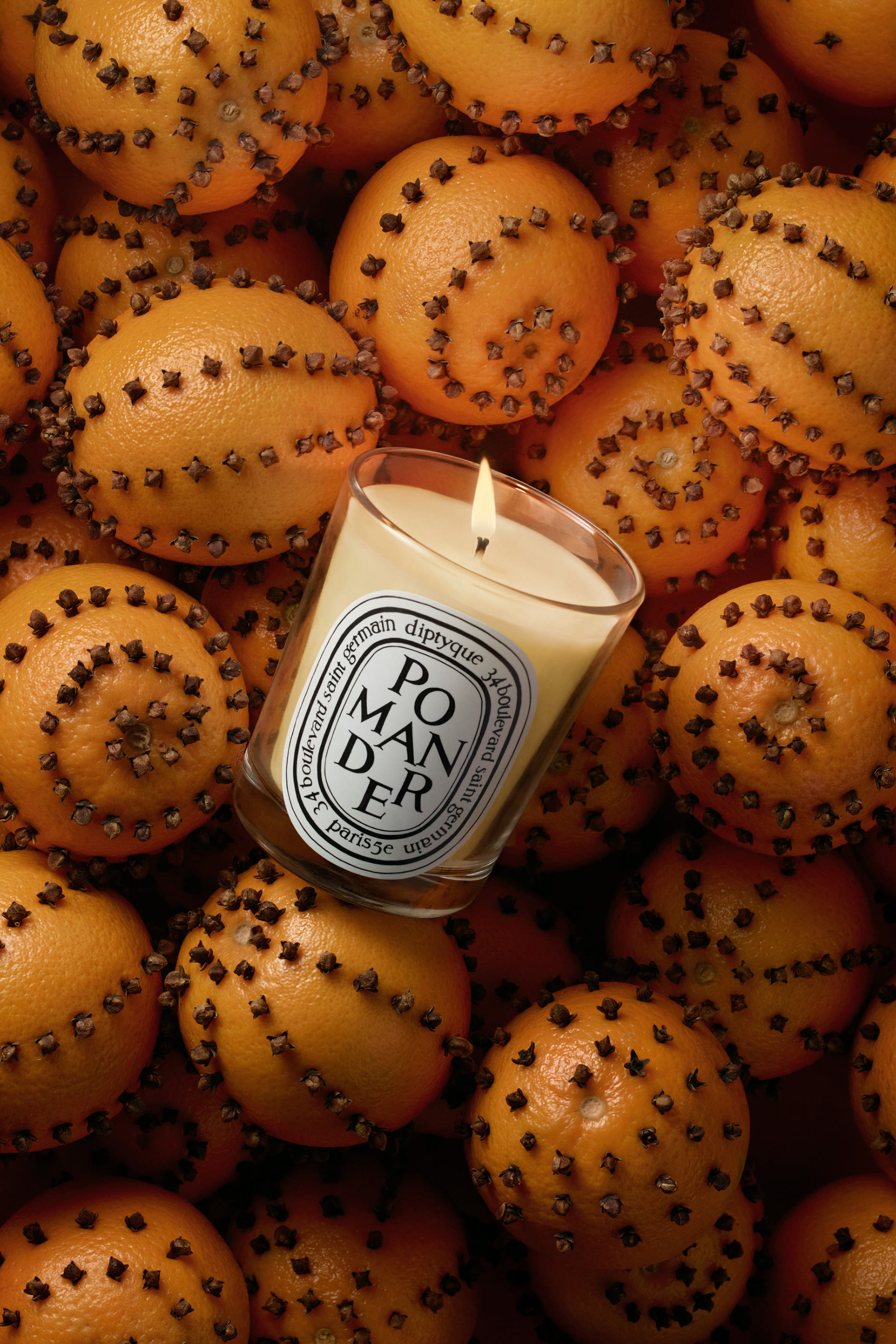 Pomander Scented Candle