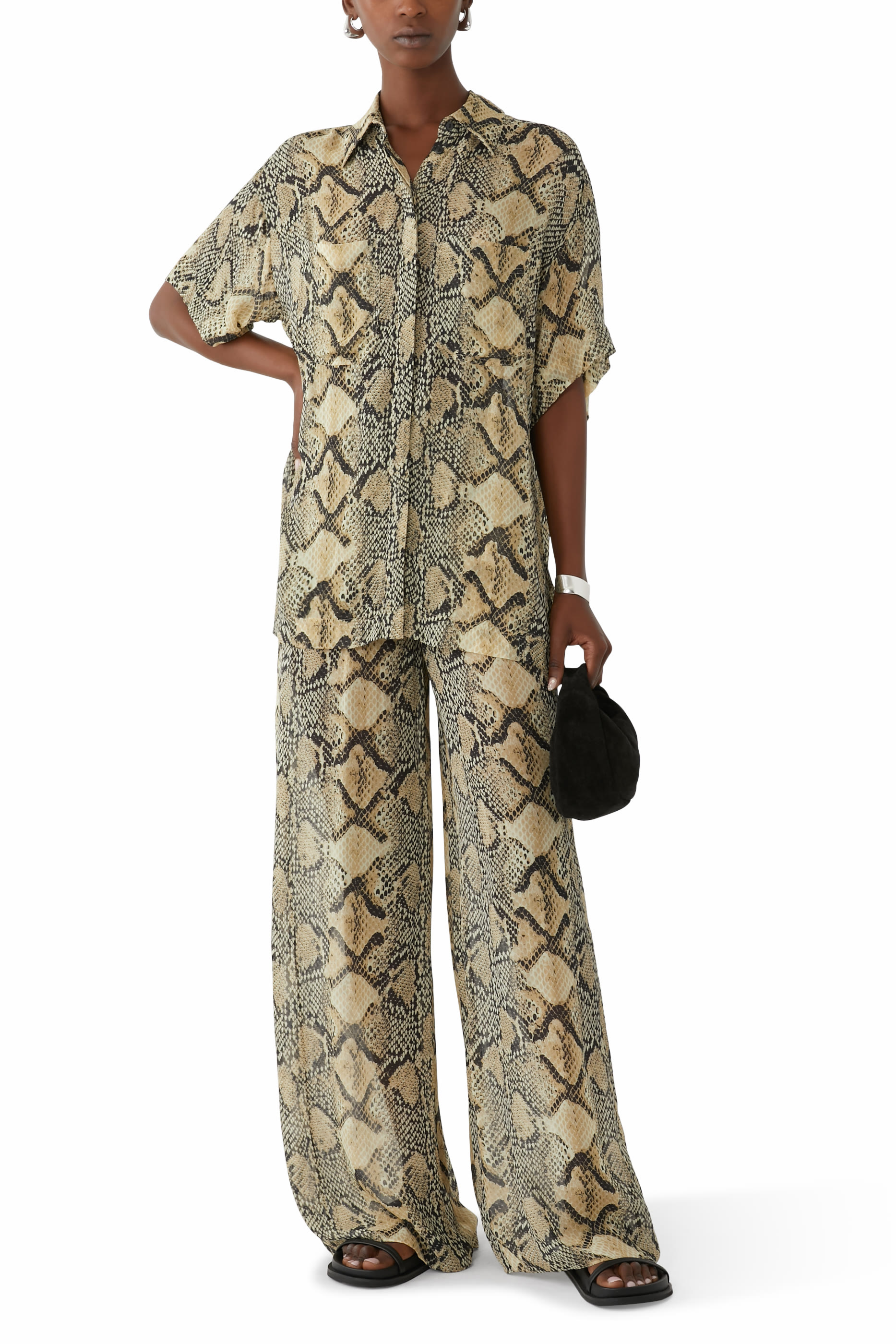 Hadiya Side Split Shirt