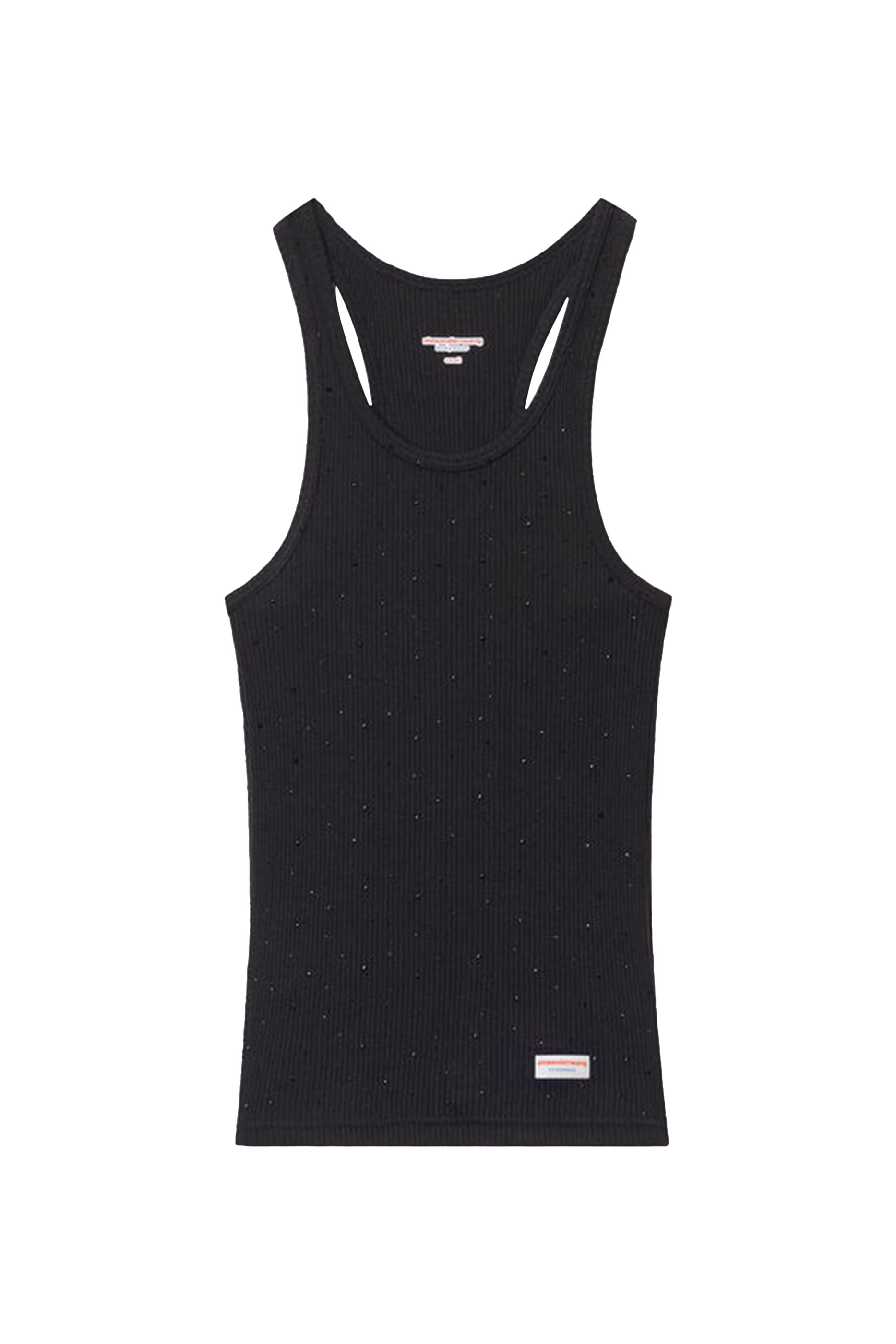 Crystal Hotfix Racer Tank Top