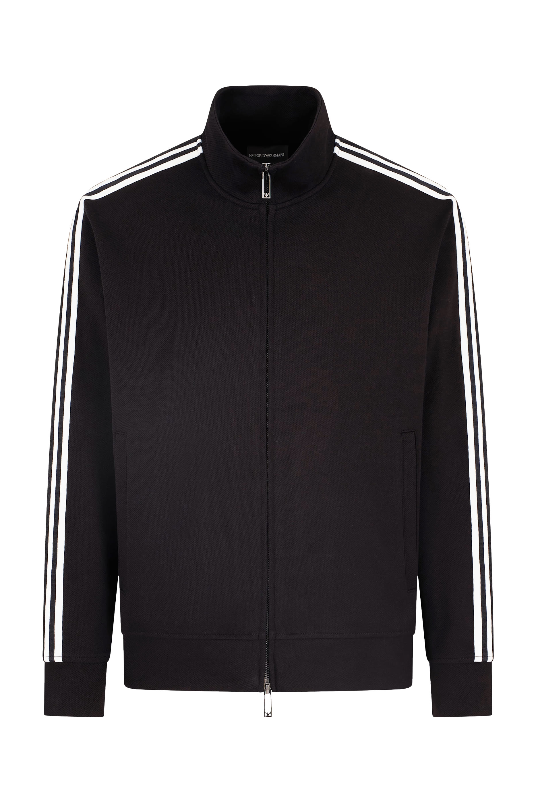 Zip-Up Jersey Sweatshirt