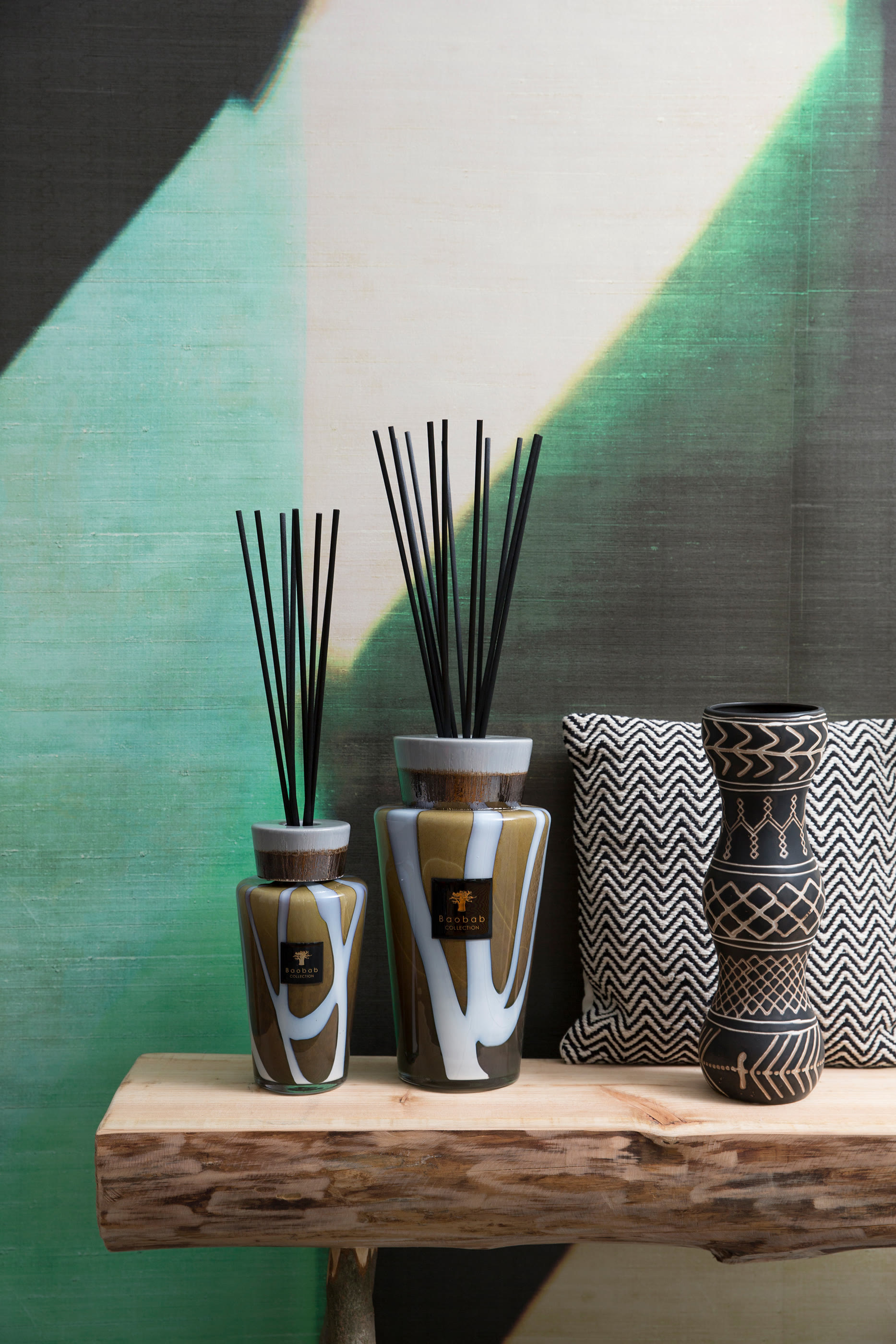 Totem  Stones Agate Luxury Bottle Diffuser Large