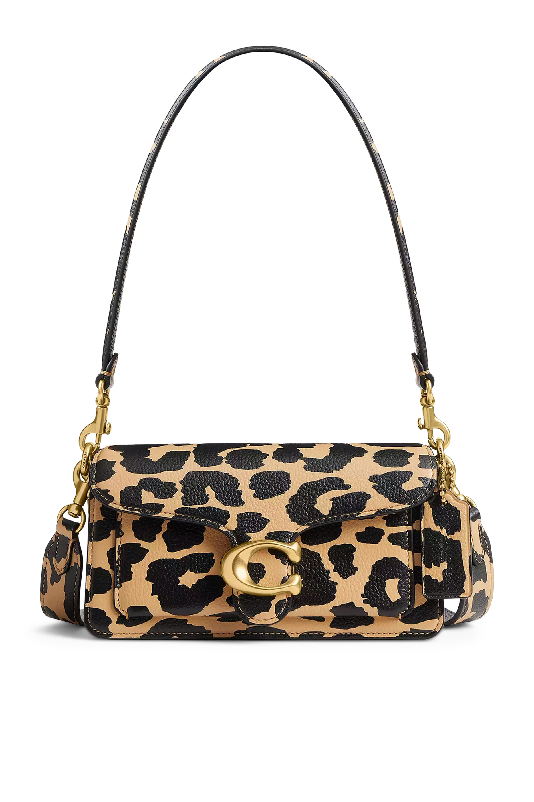 Tabby Leopard Print Shoulder Bag 20