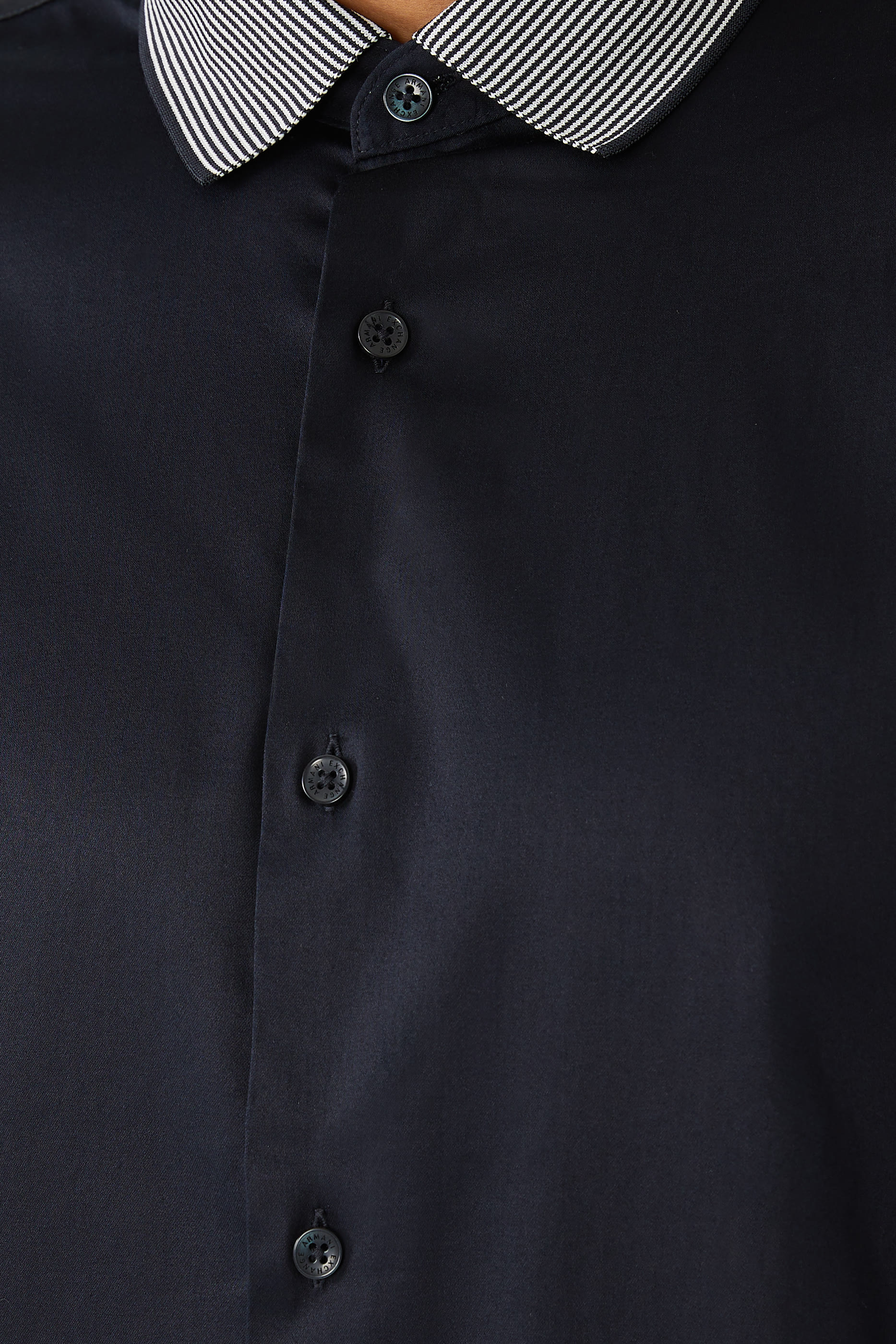 Slim Fit Stretch Cotton Shirt