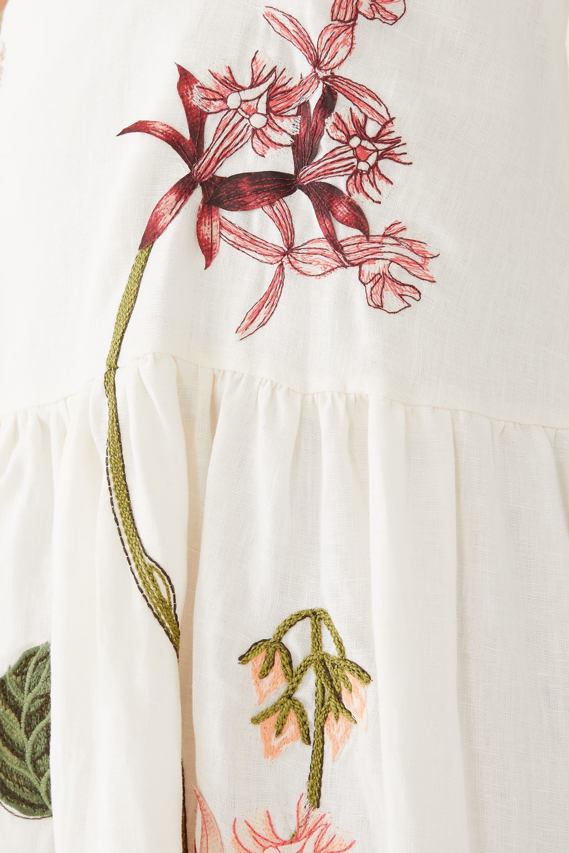 Oto&ntilde;o Orquidea Midi Dress