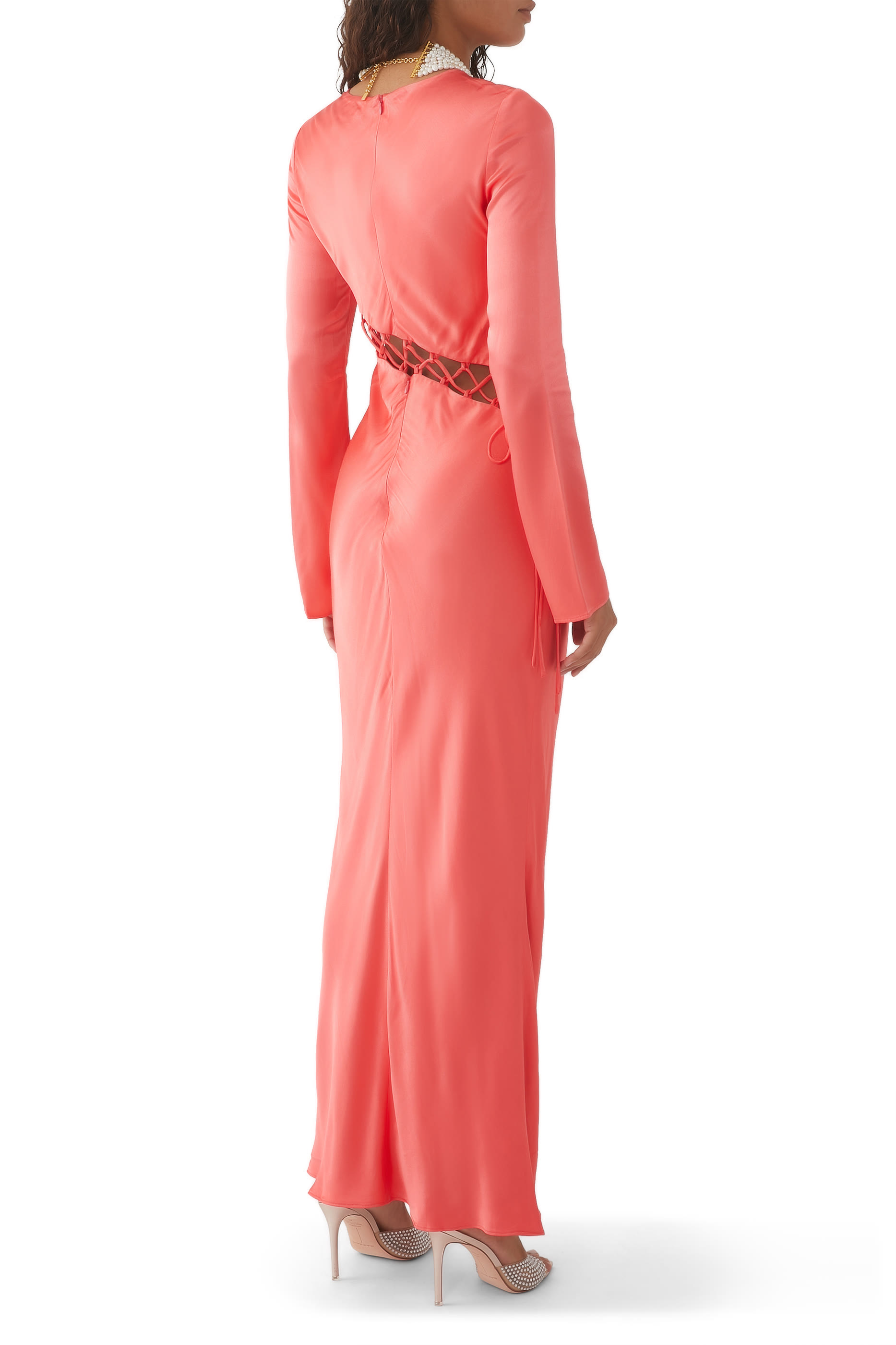 Lydie Asymmetrical Maxi Dress
