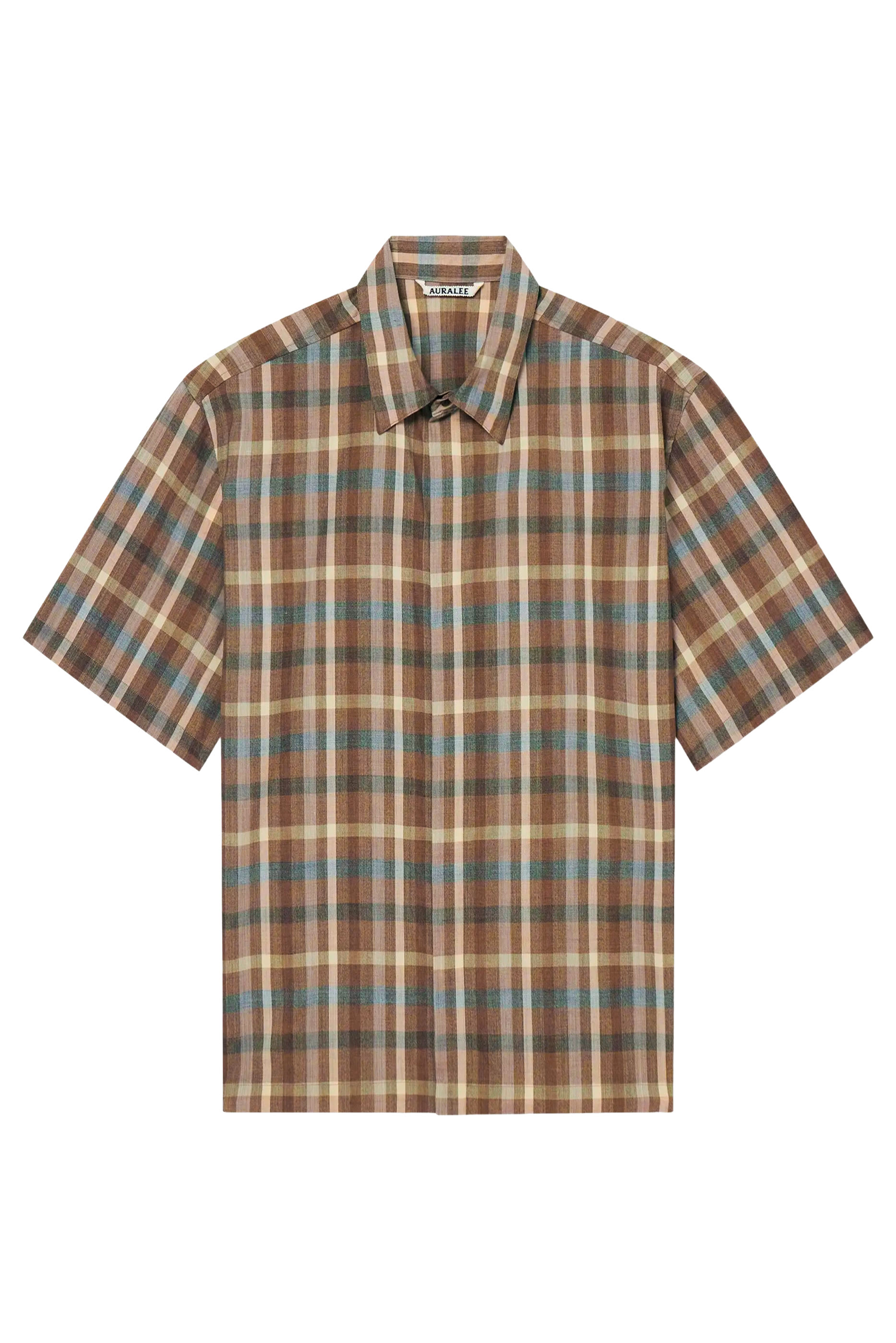 Super Fine Tropical Wool Check Shirt