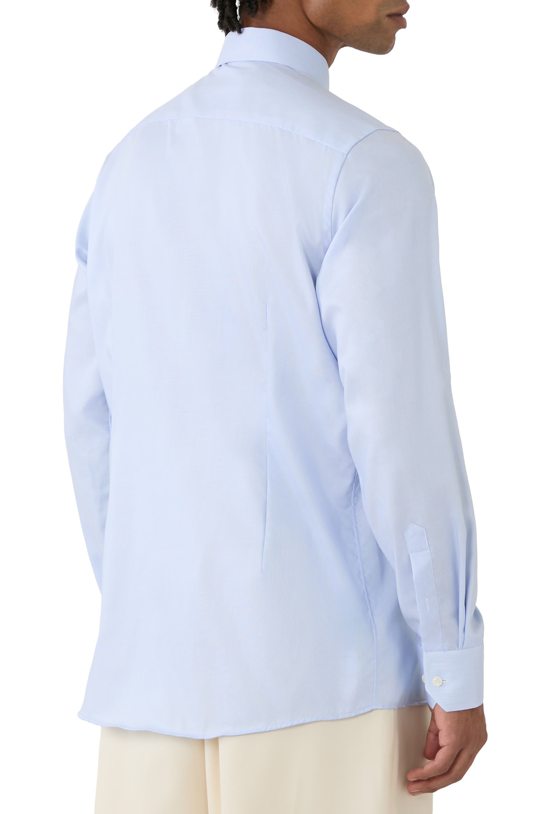 Semi-Solid Signature Twill Shirt