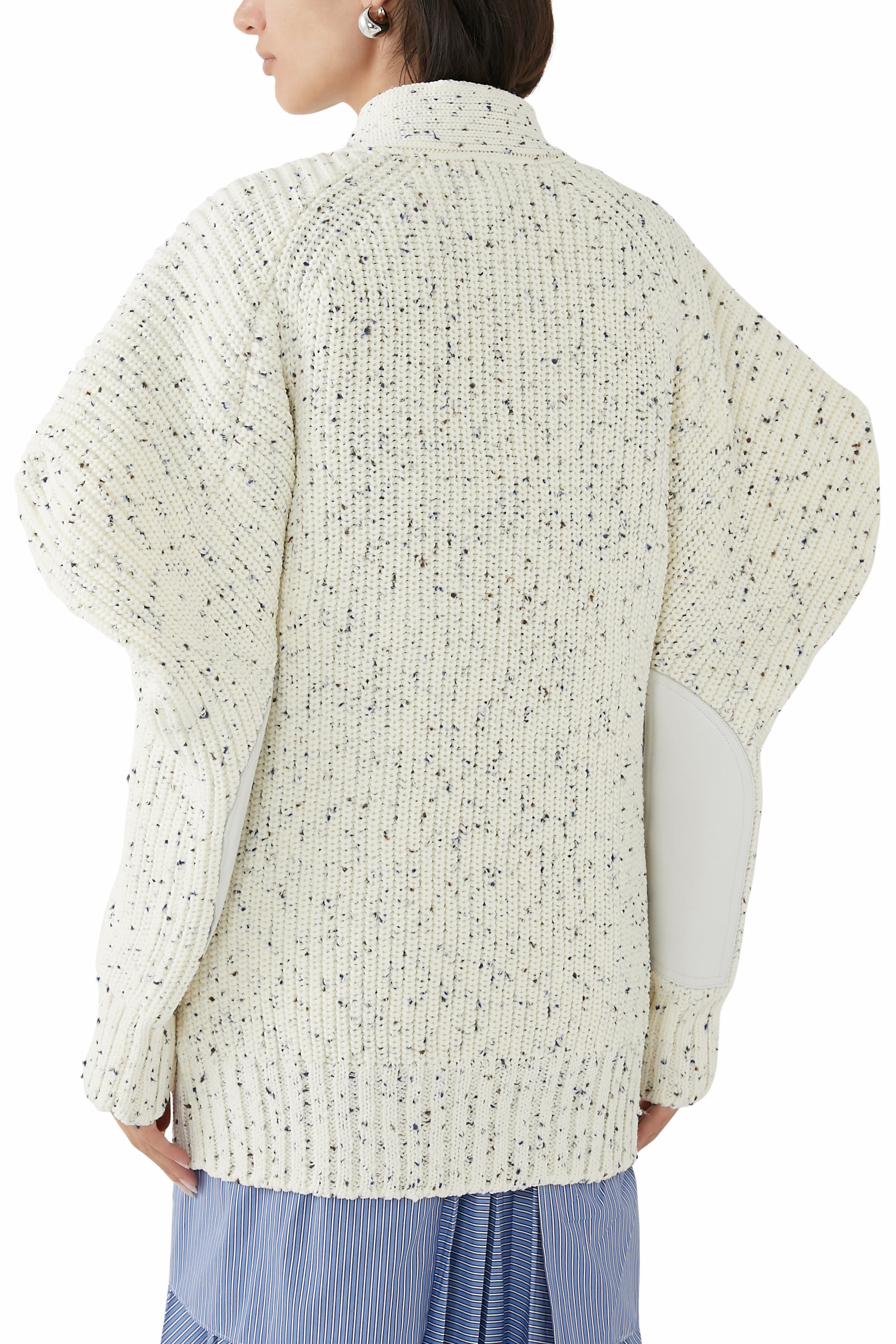 Nep Yarn Knit Cardigan