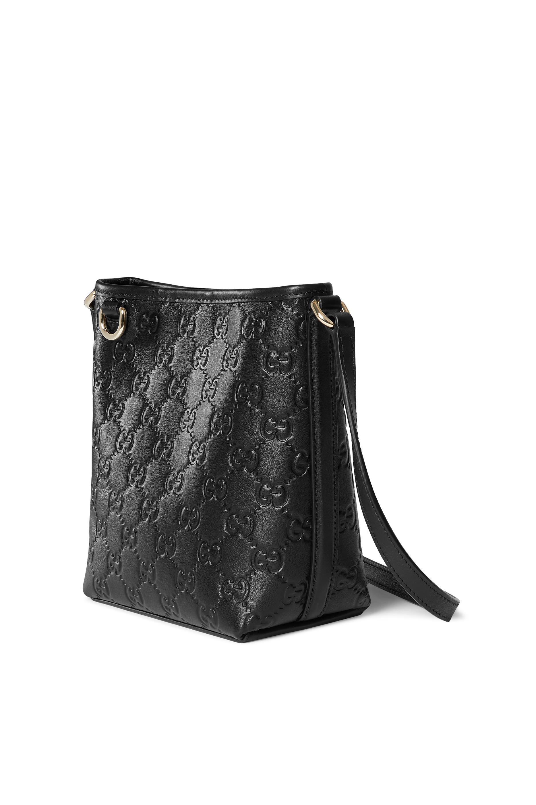 GG Emblem Nano Bucket Bag