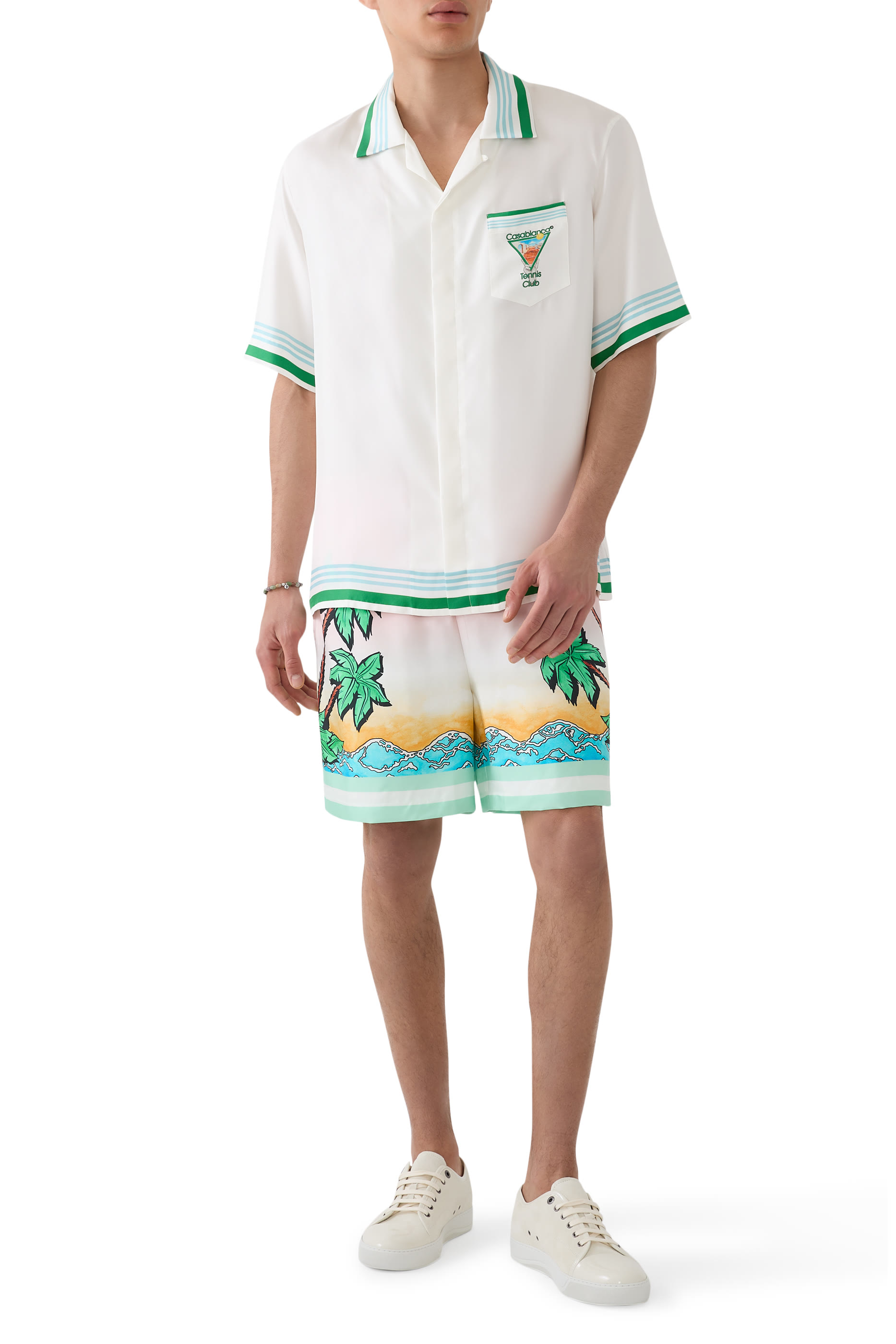 DBB1 Suede and Patent Leather Sneakers