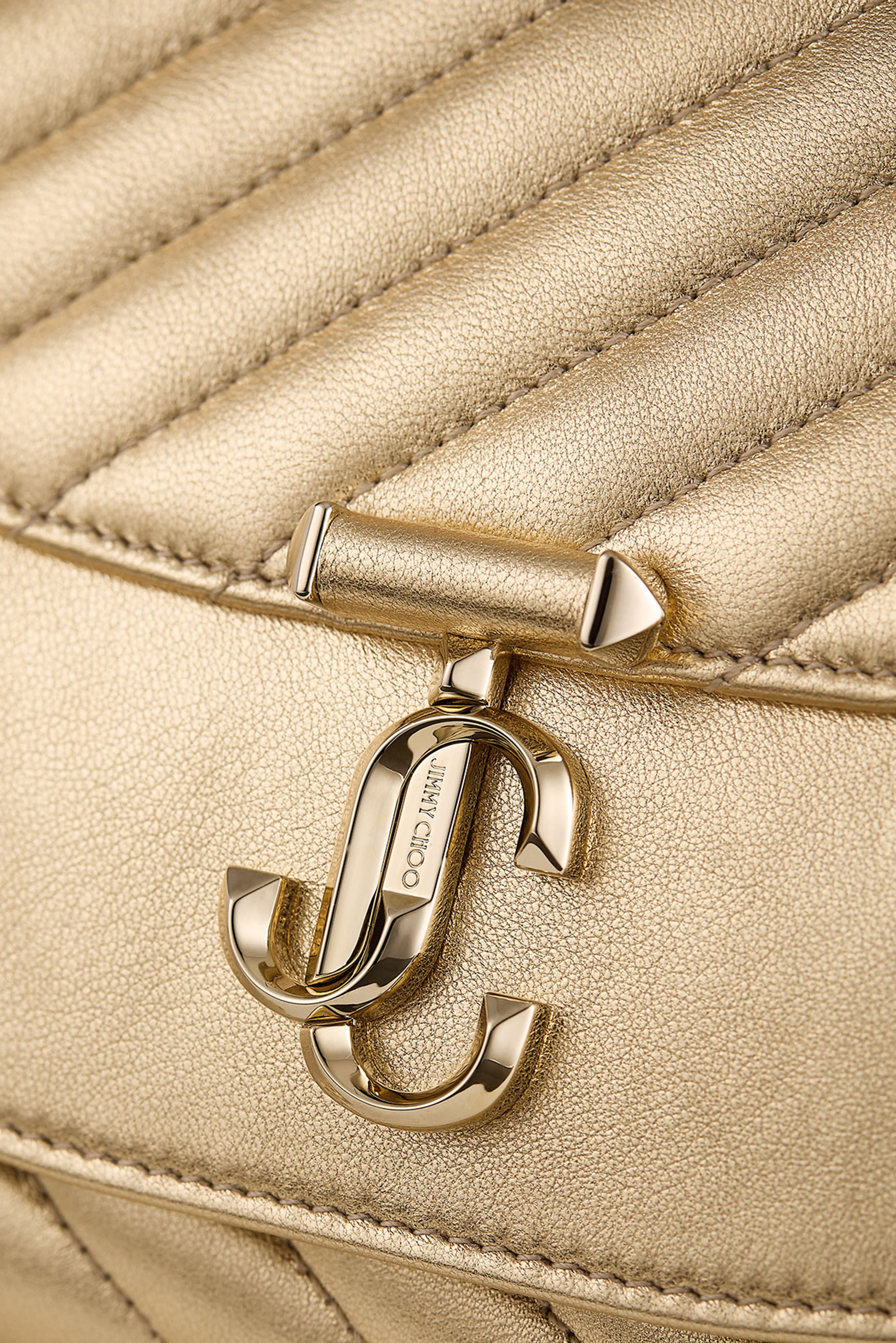 Logo Curve Clutch Bag