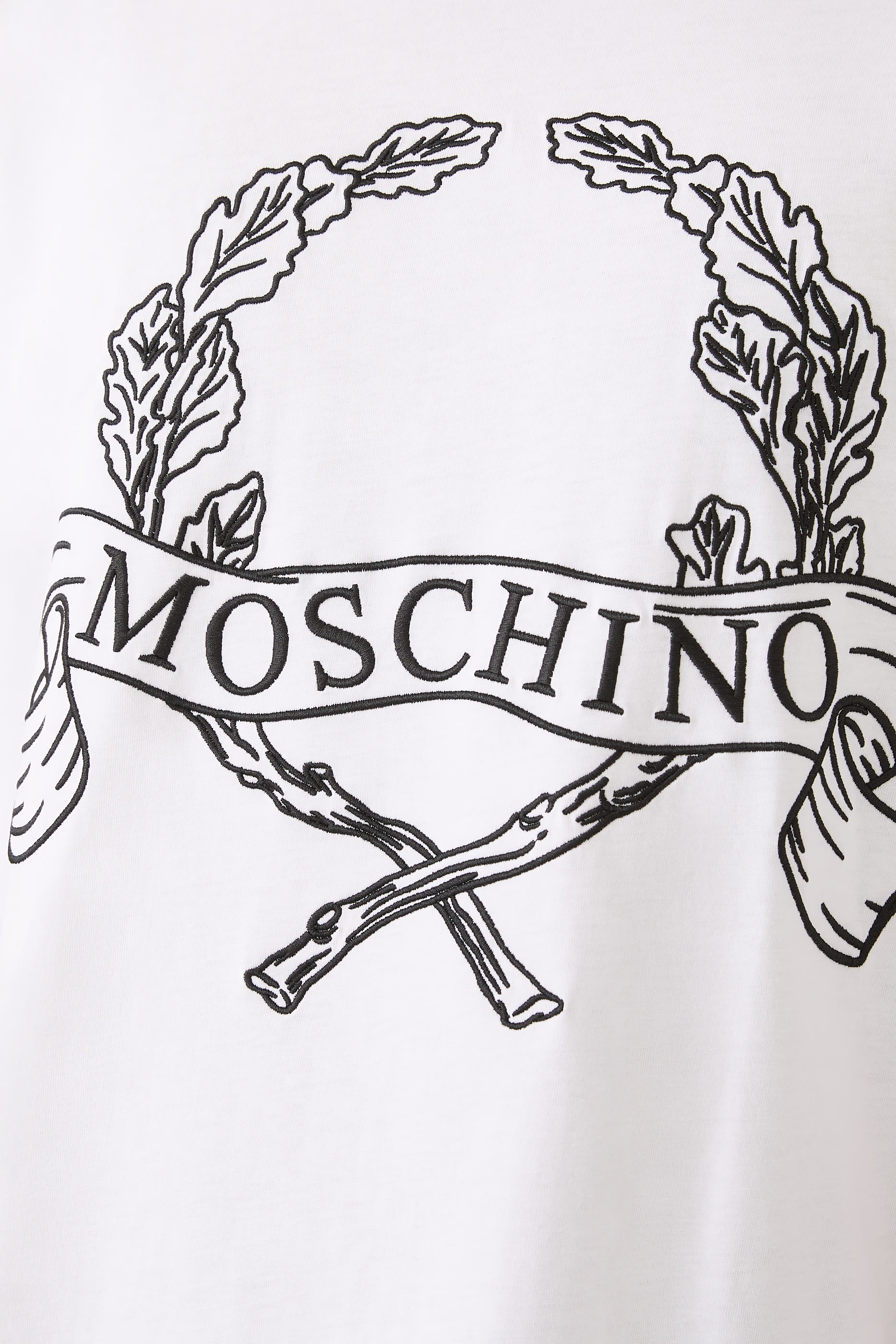 Laurel Crown Emblem Logo T-Shirt