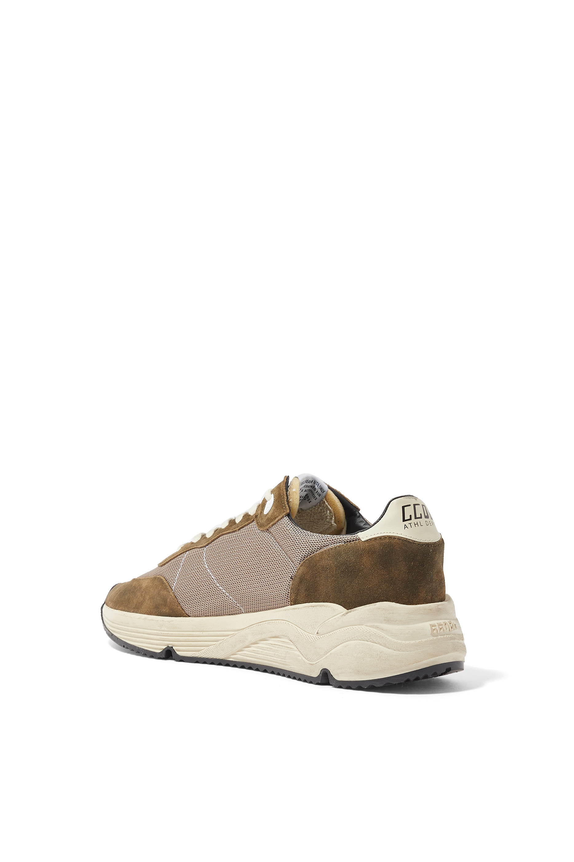 Running Sole Net Mesh and Suede Sneakers