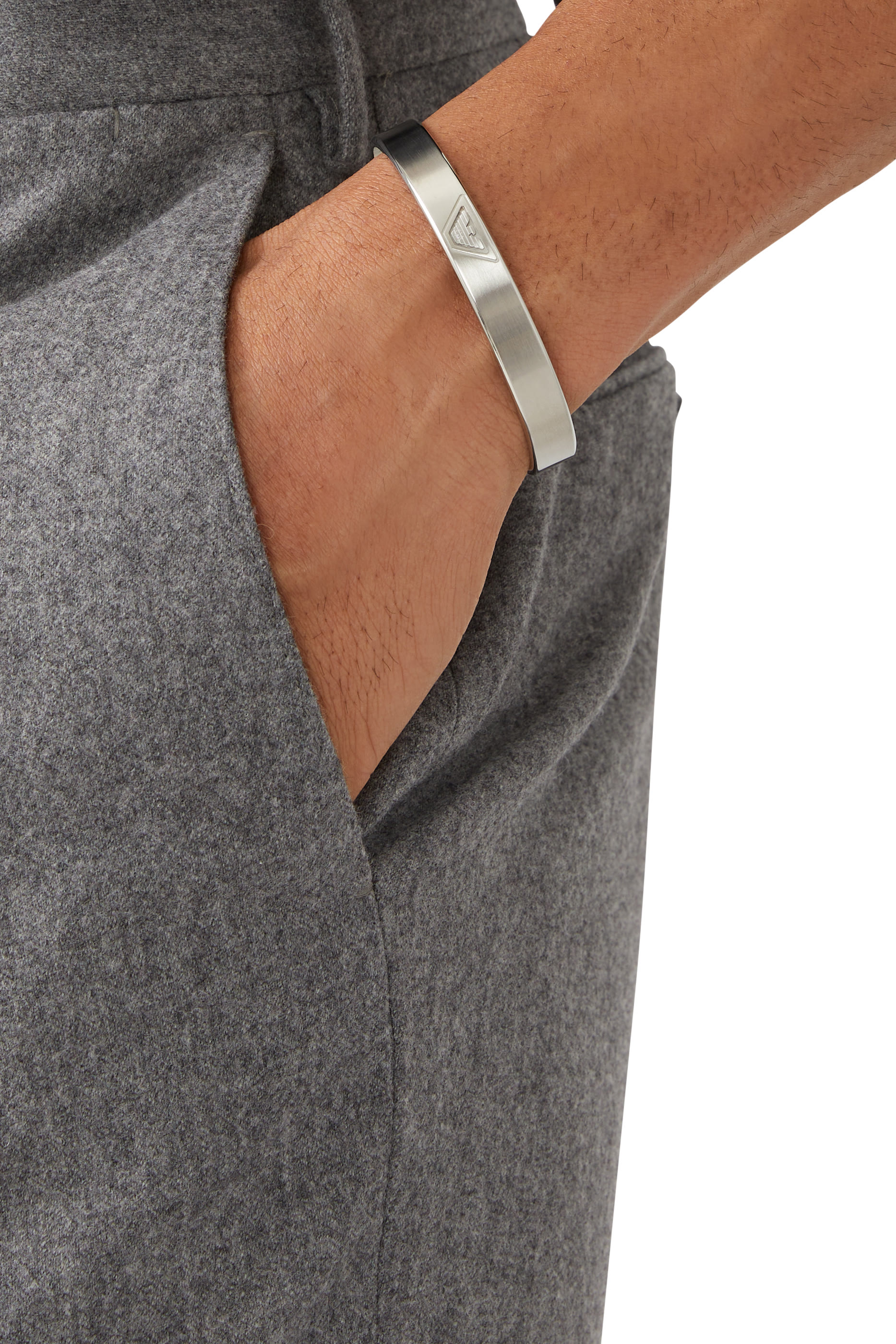 Eagle Logo Stainless Steel Bracelet