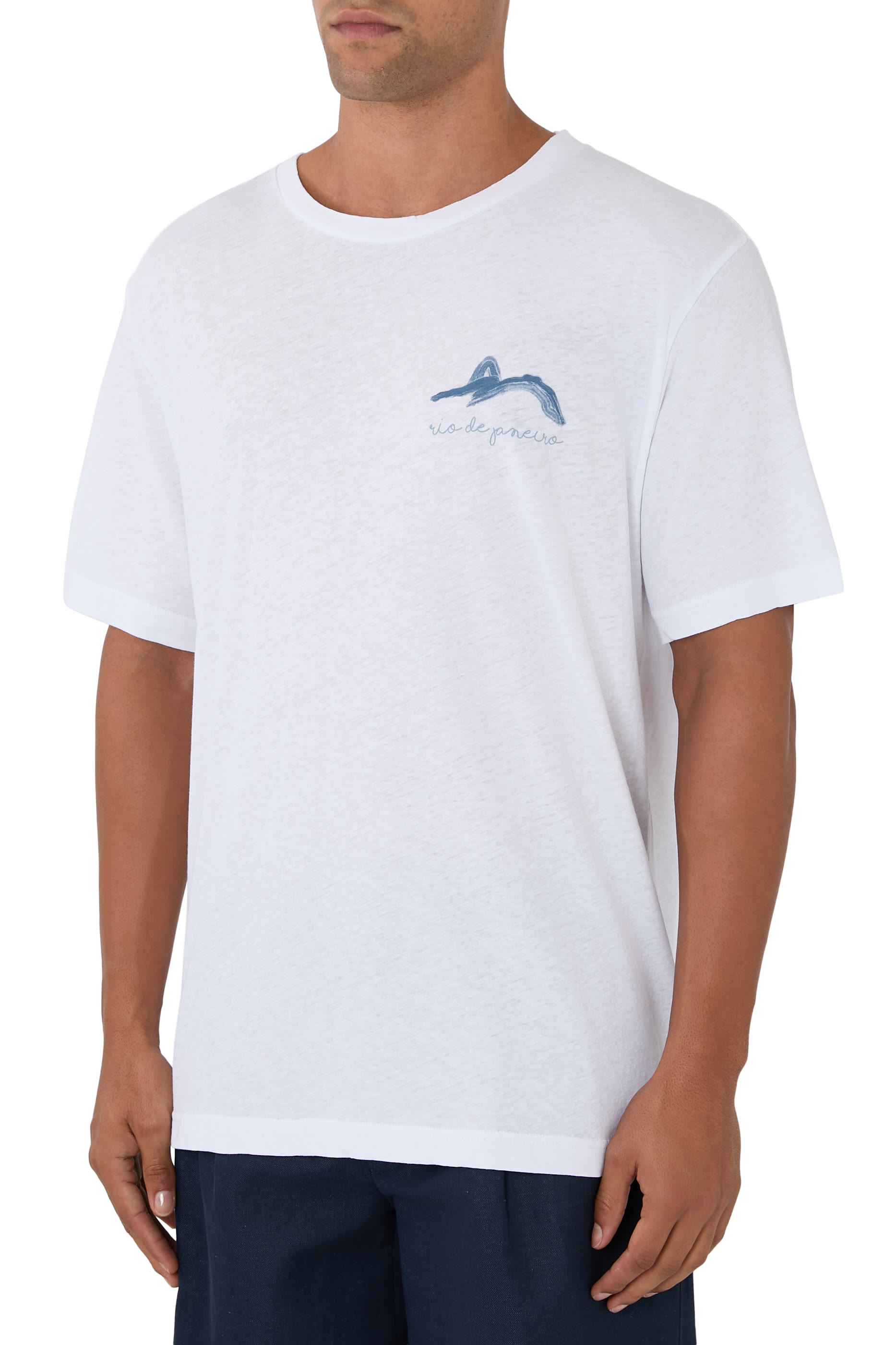 Dinis Cotton-Linen T-Shirt