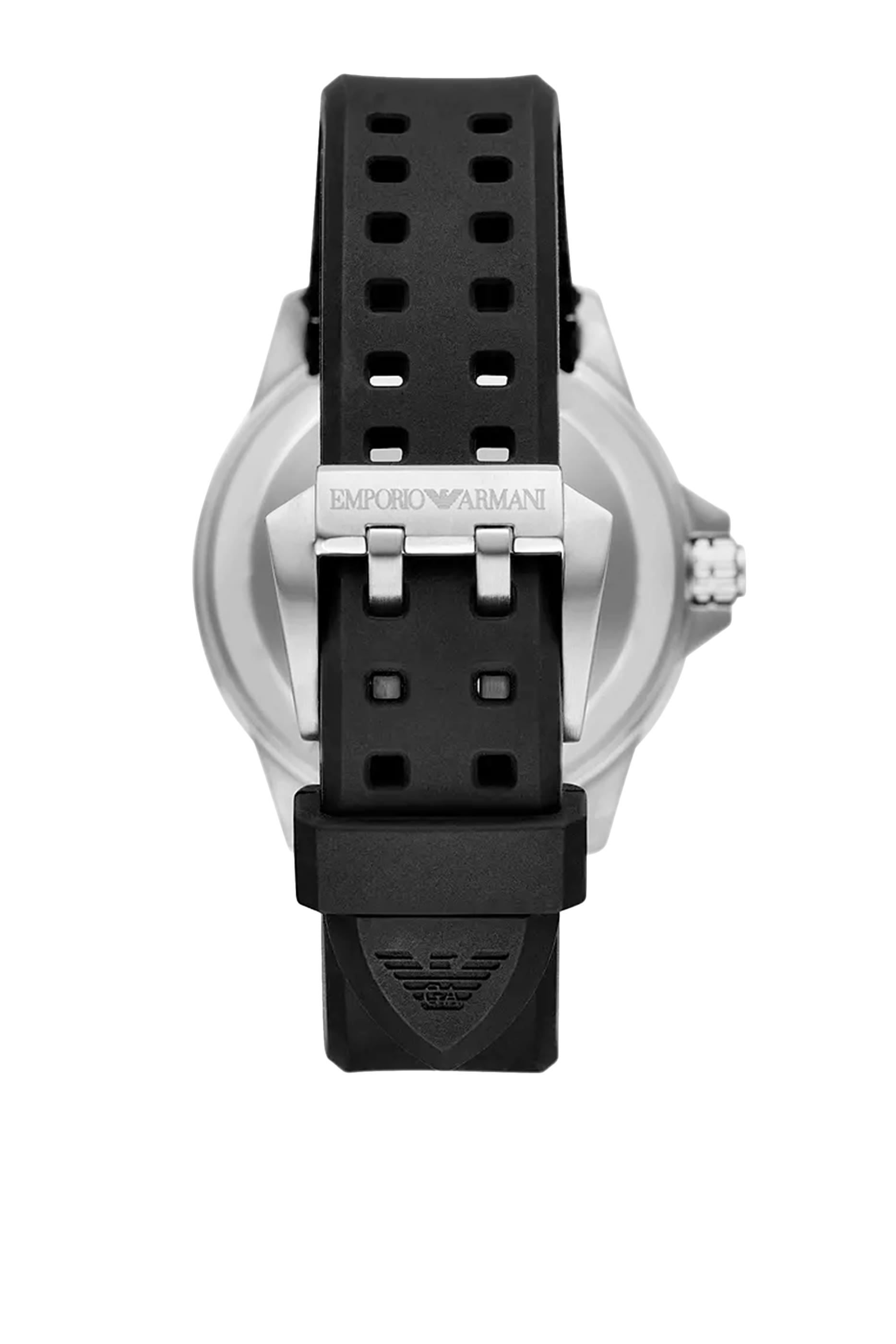 Sea Explorer Automatic Black Silicone Watch