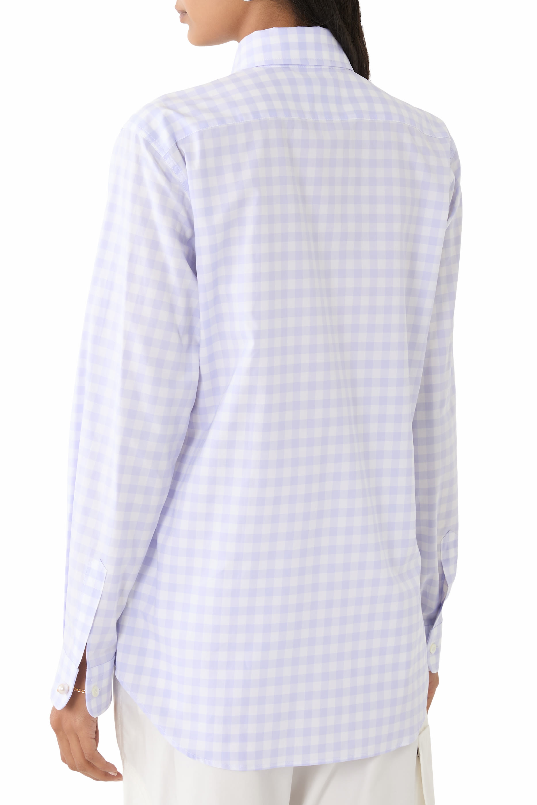  Vichy Checked Cotton Shirt