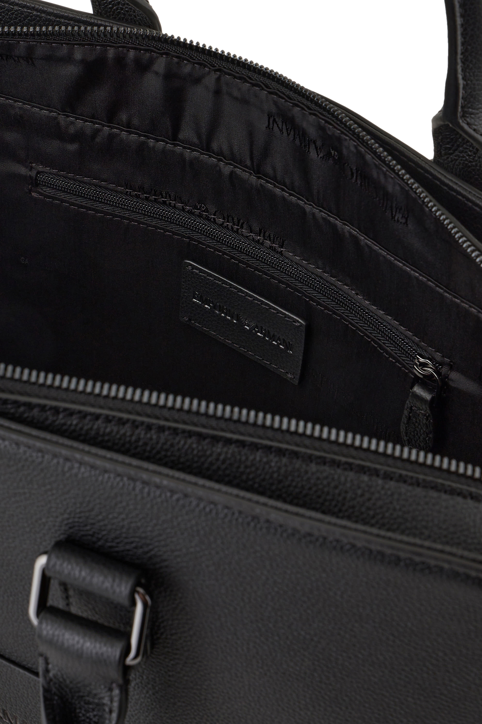 Tumbled Leather Business Bag