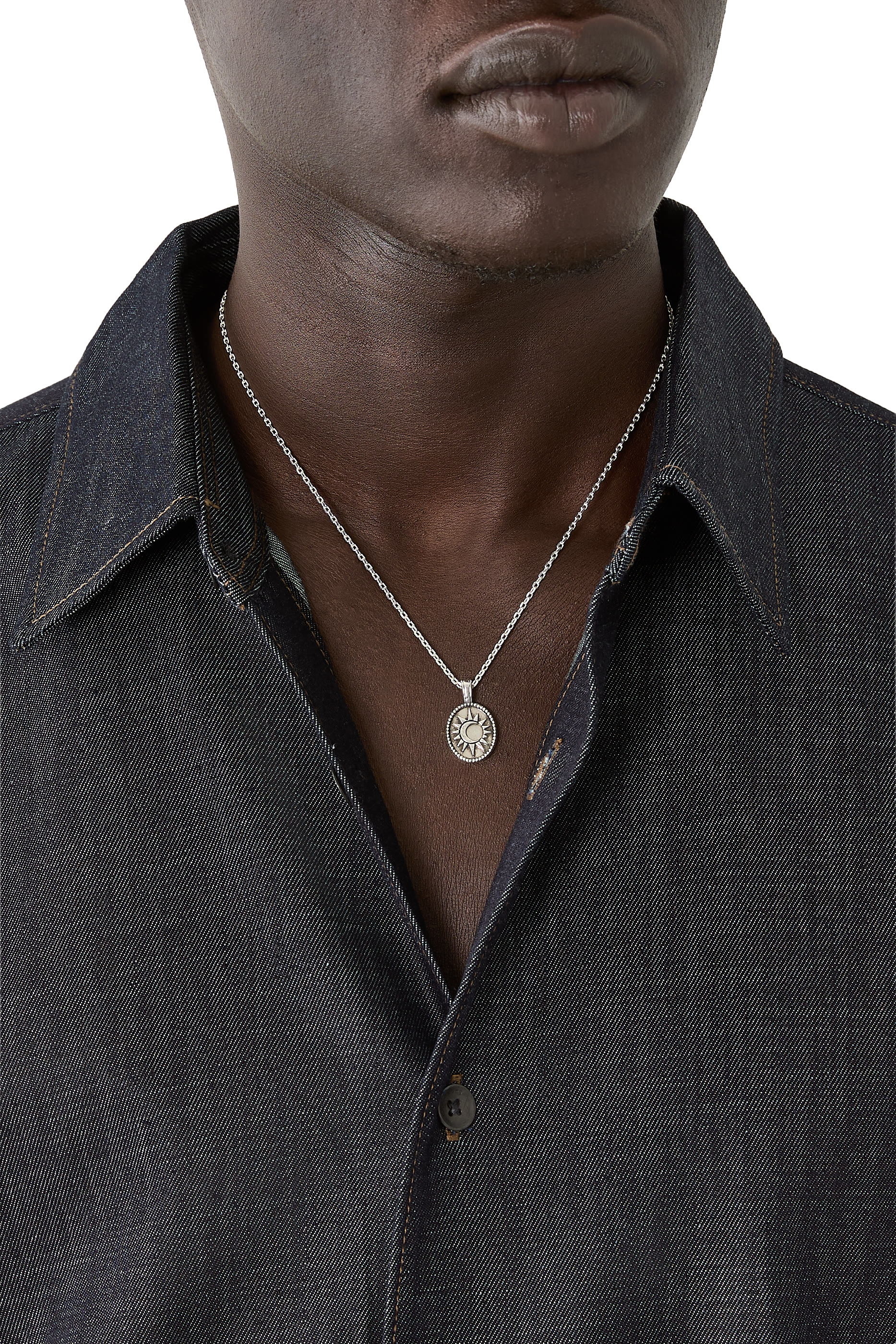 Midnight Necklace, Sterling Silver