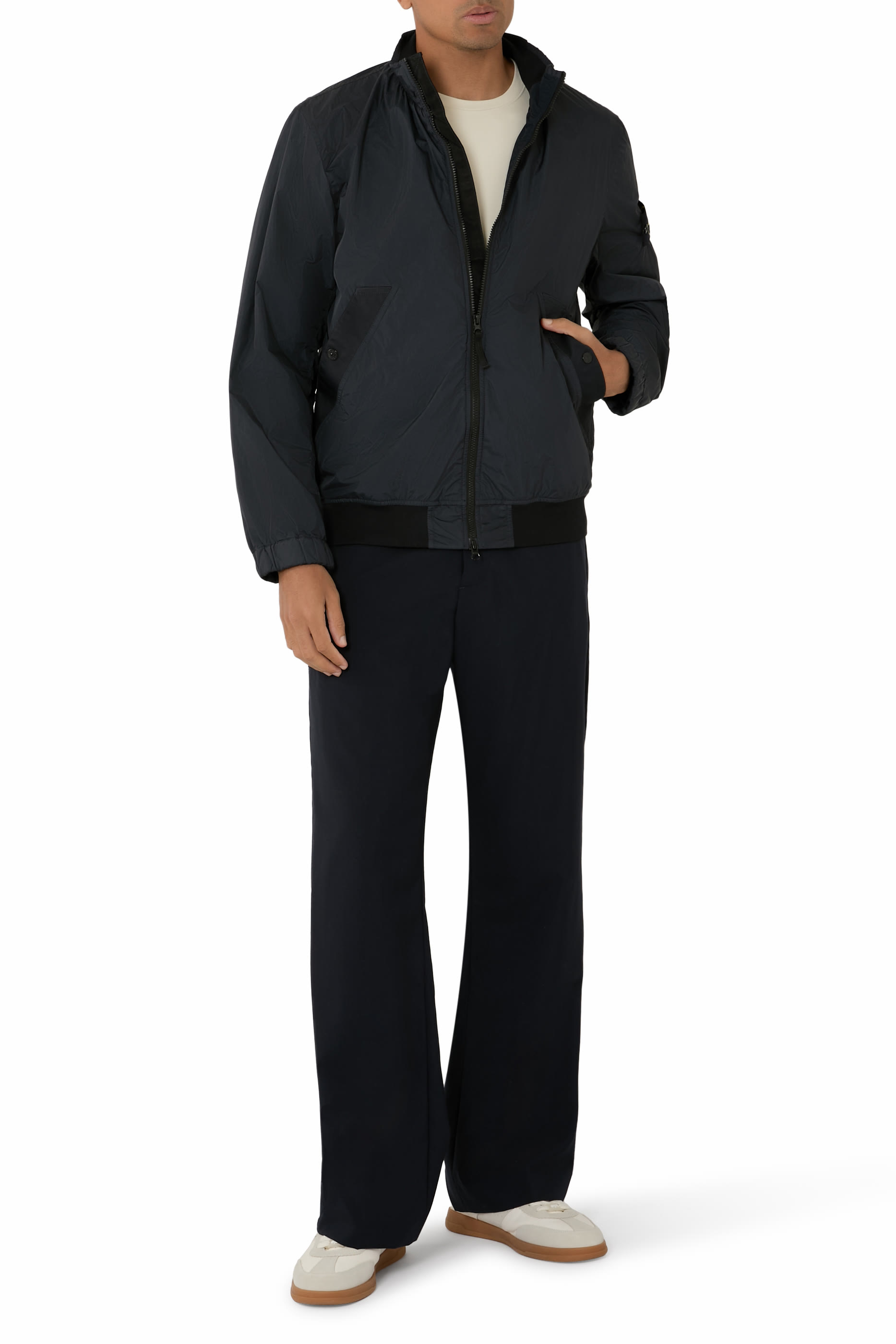 Wind Resistance and Anti-Drop Stand Collar Jacket