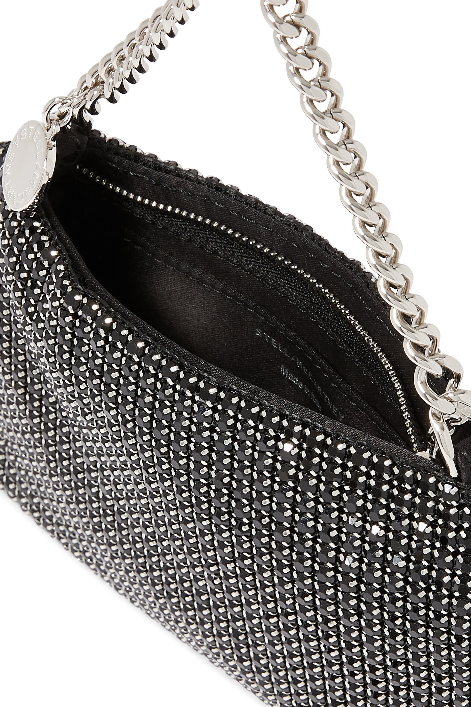 Falabella Crystal Mesh Shoulder Bag