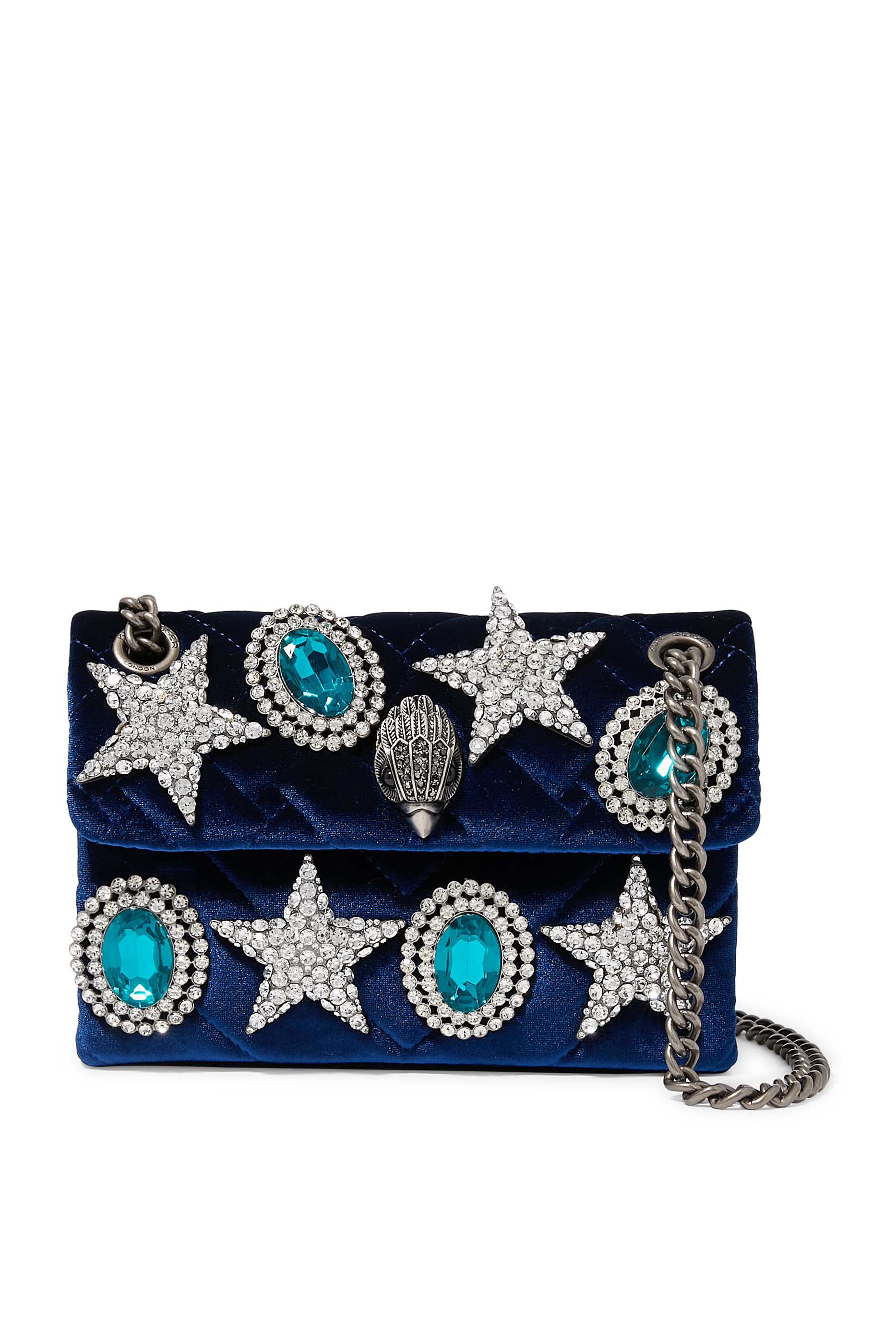 Mini Kensington Velvet Crossbody Bag